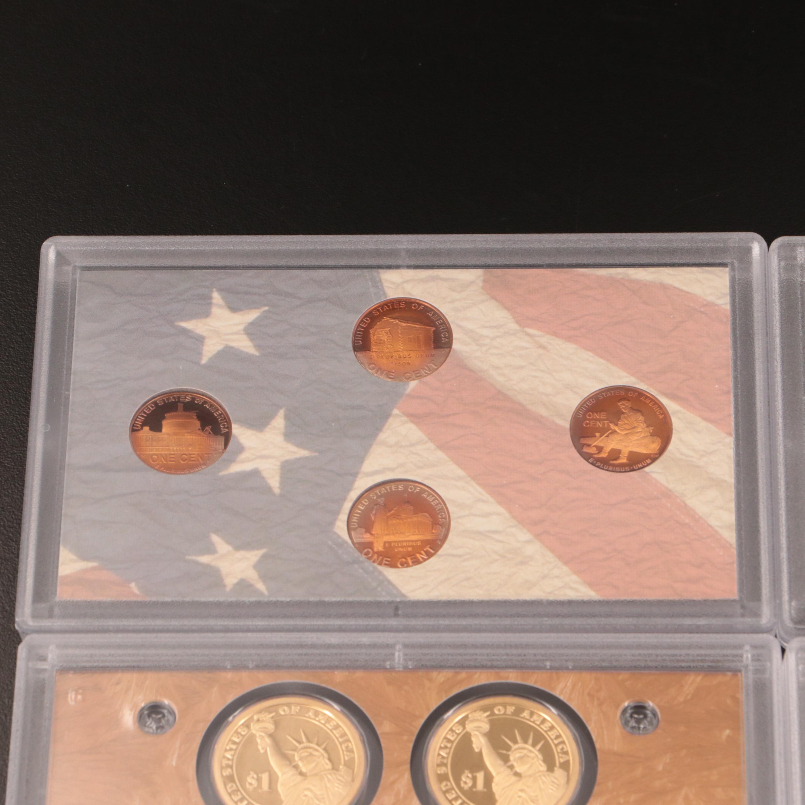 Five 2009 U.S. Mint Proof Sets