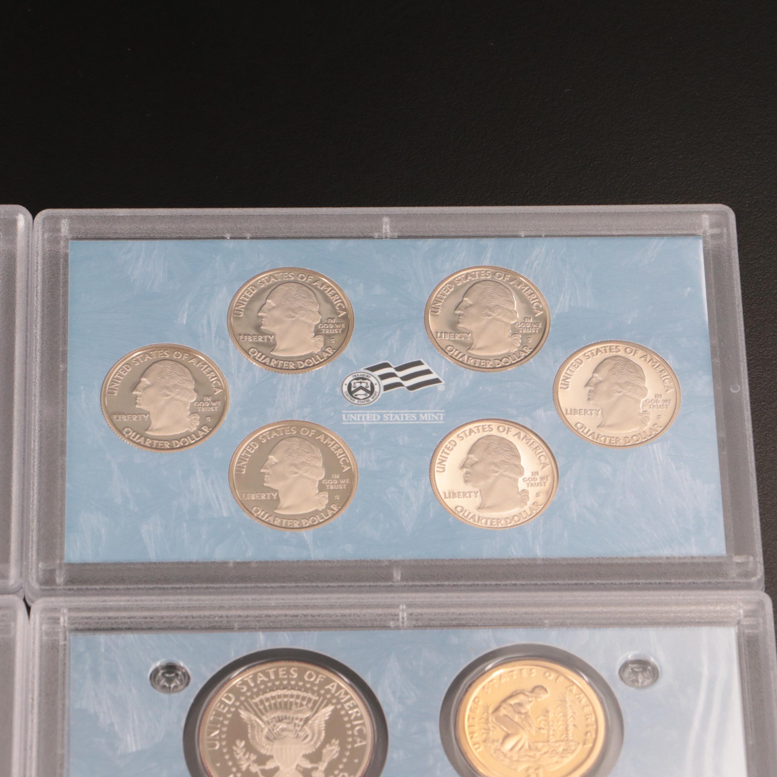 Five 2009 U.S. Mint Proof Sets