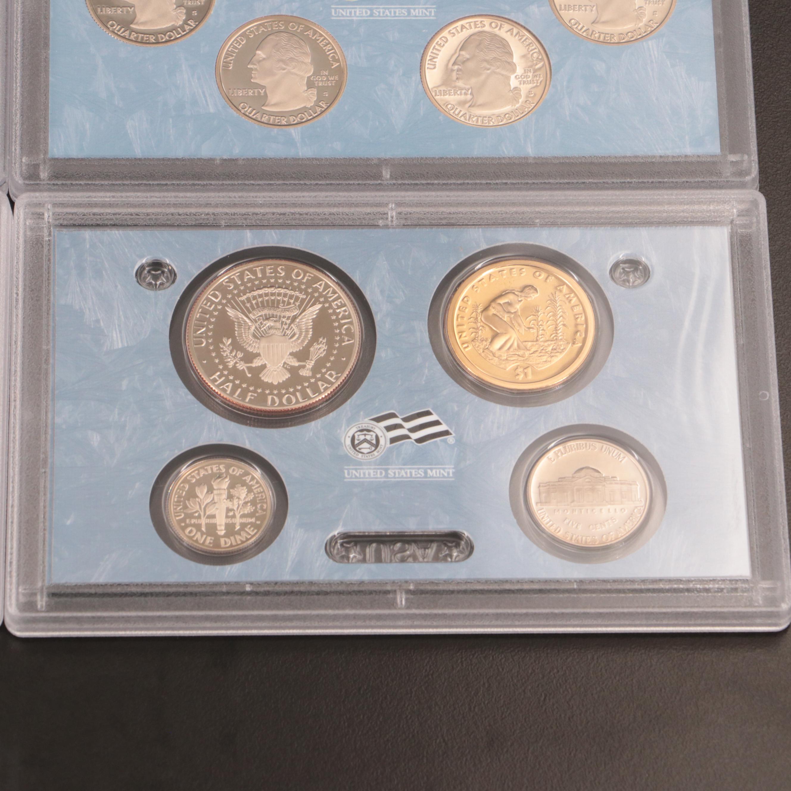 Five 2009 U.S. Mint Proof Sets