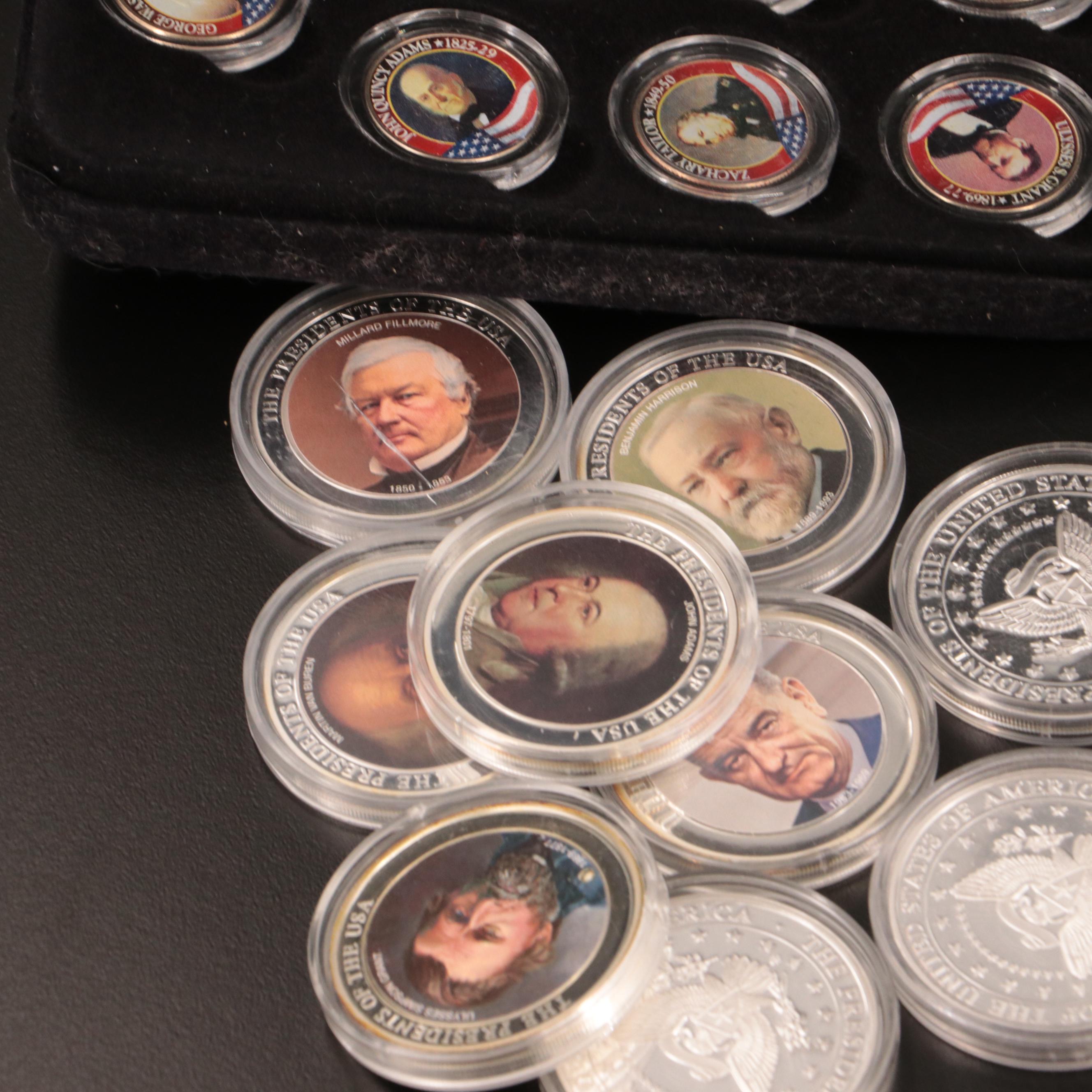 Presidential Quarters Set, Colorized Statehood Quarters and More