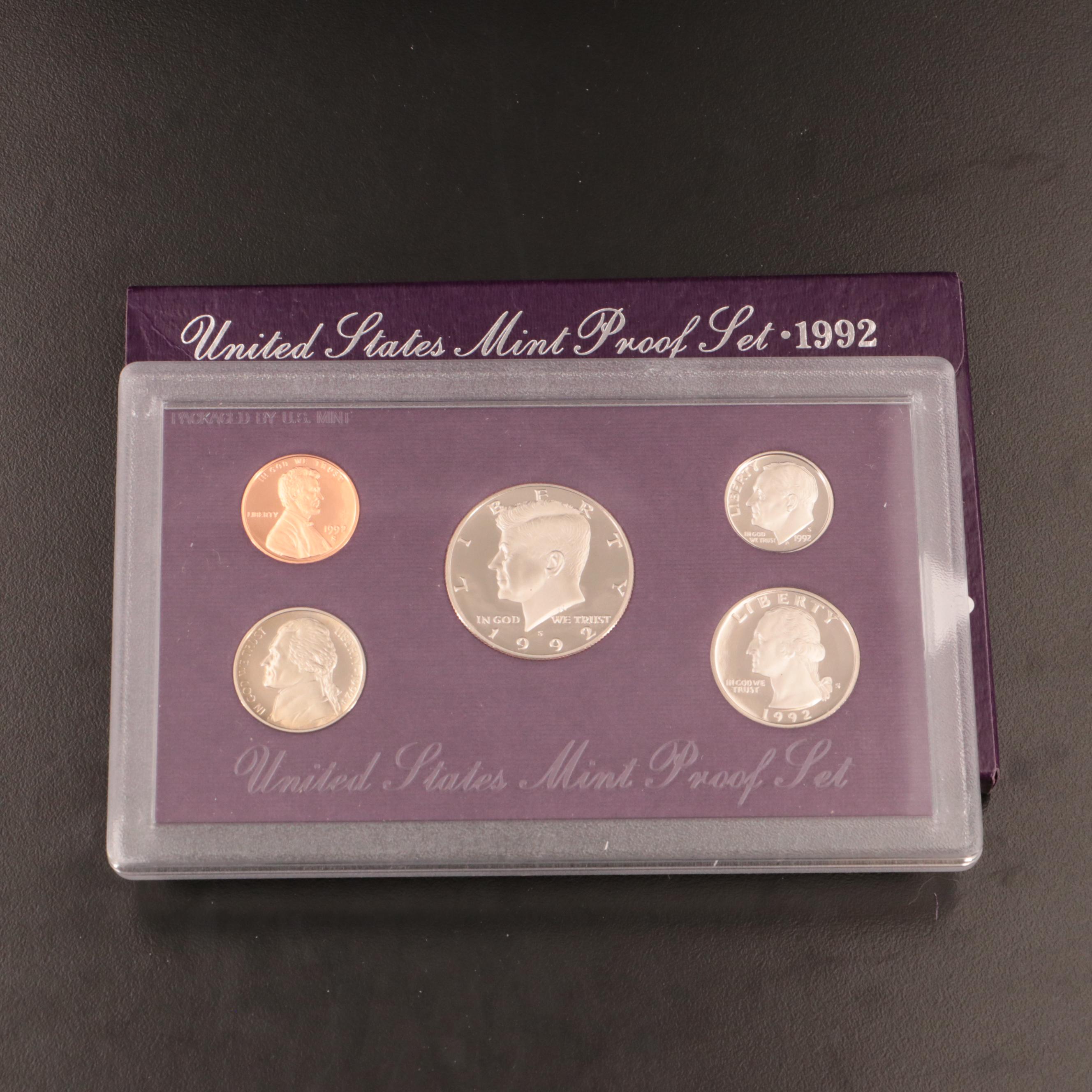 Twenty-Three U.S. Mint Proof Sets Including 1987