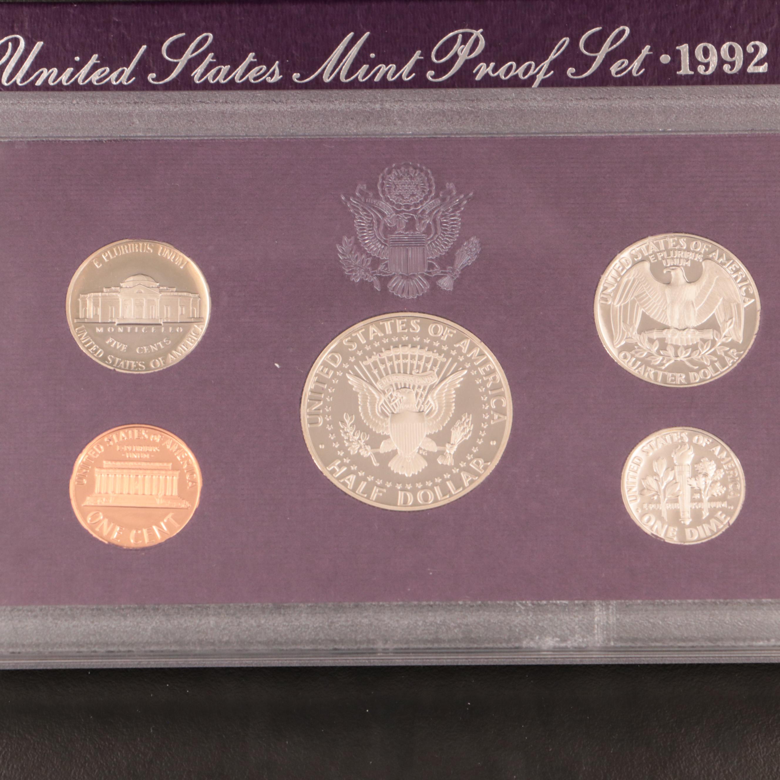 Twenty-Three U.S. Mint Proof Sets Including 1987