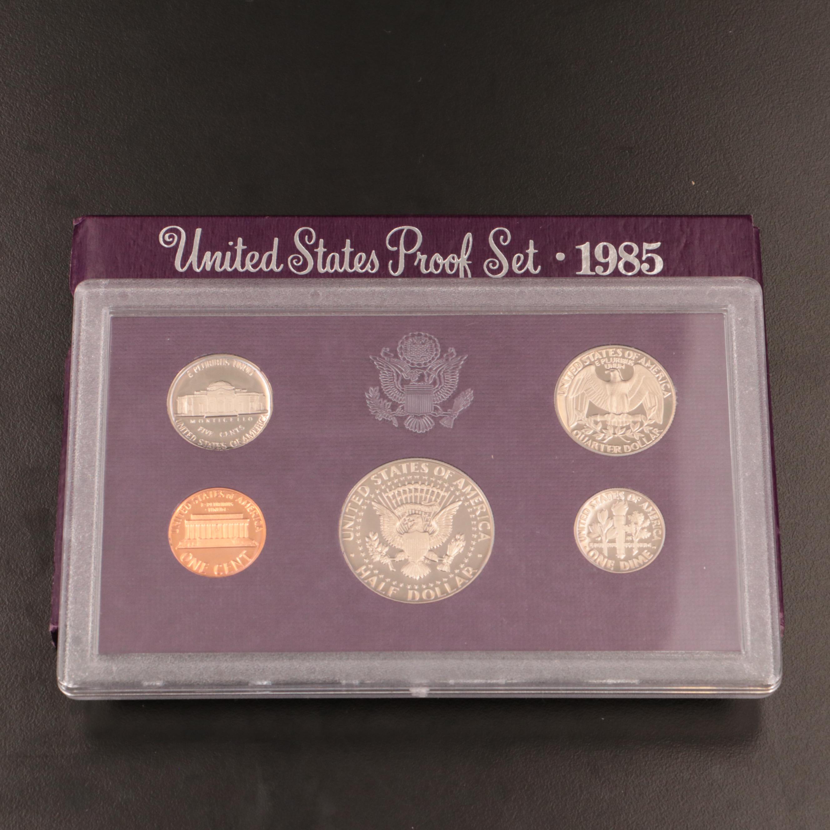 Fifteen U.S. Mint Proof Sets Including 1976