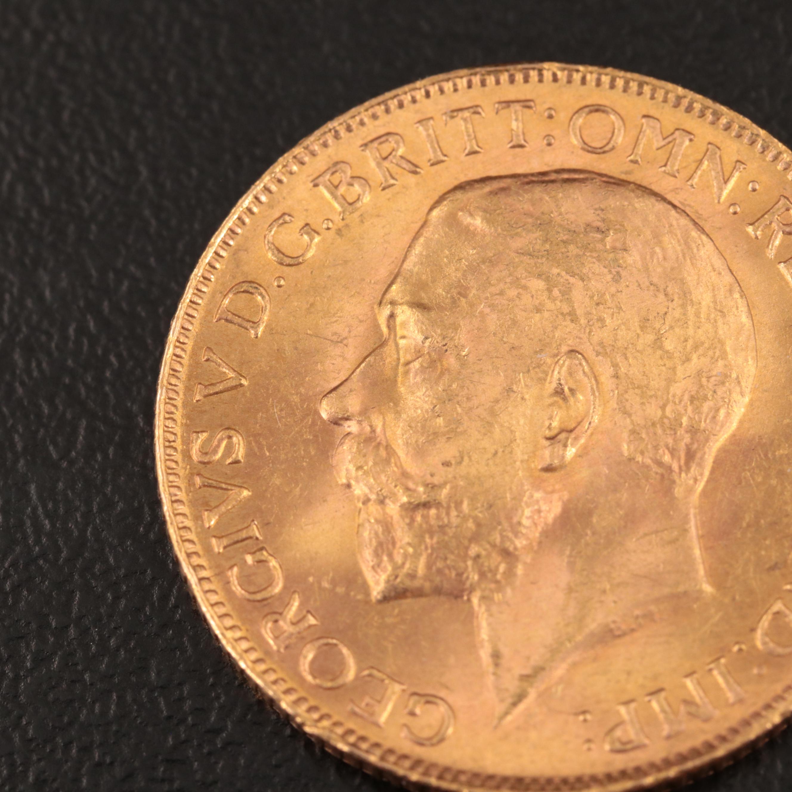 1927 South Africa Gold Sovereign
