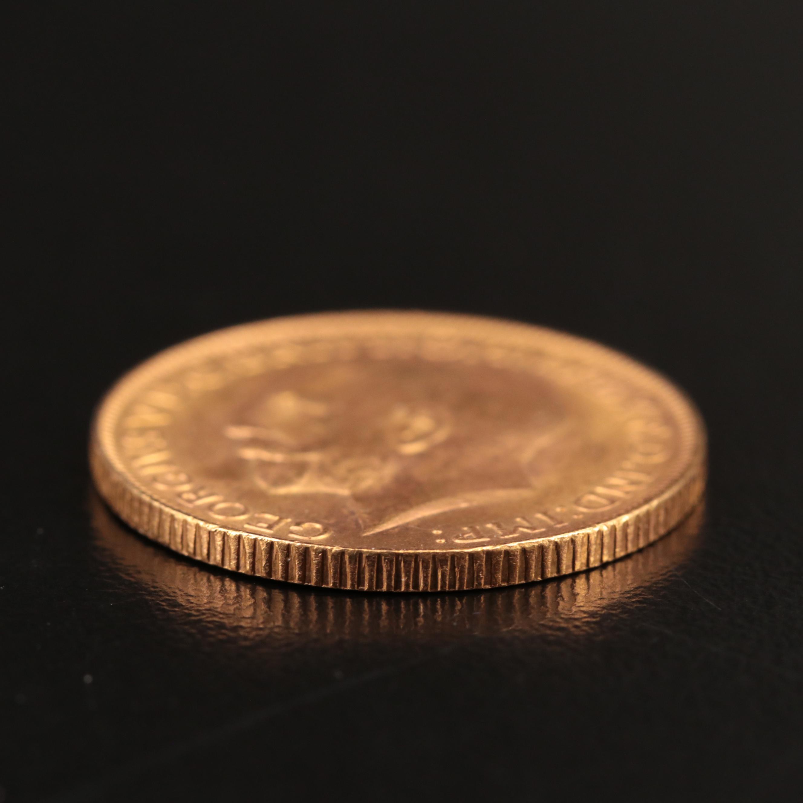 1927 South Africa Gold Sovereign