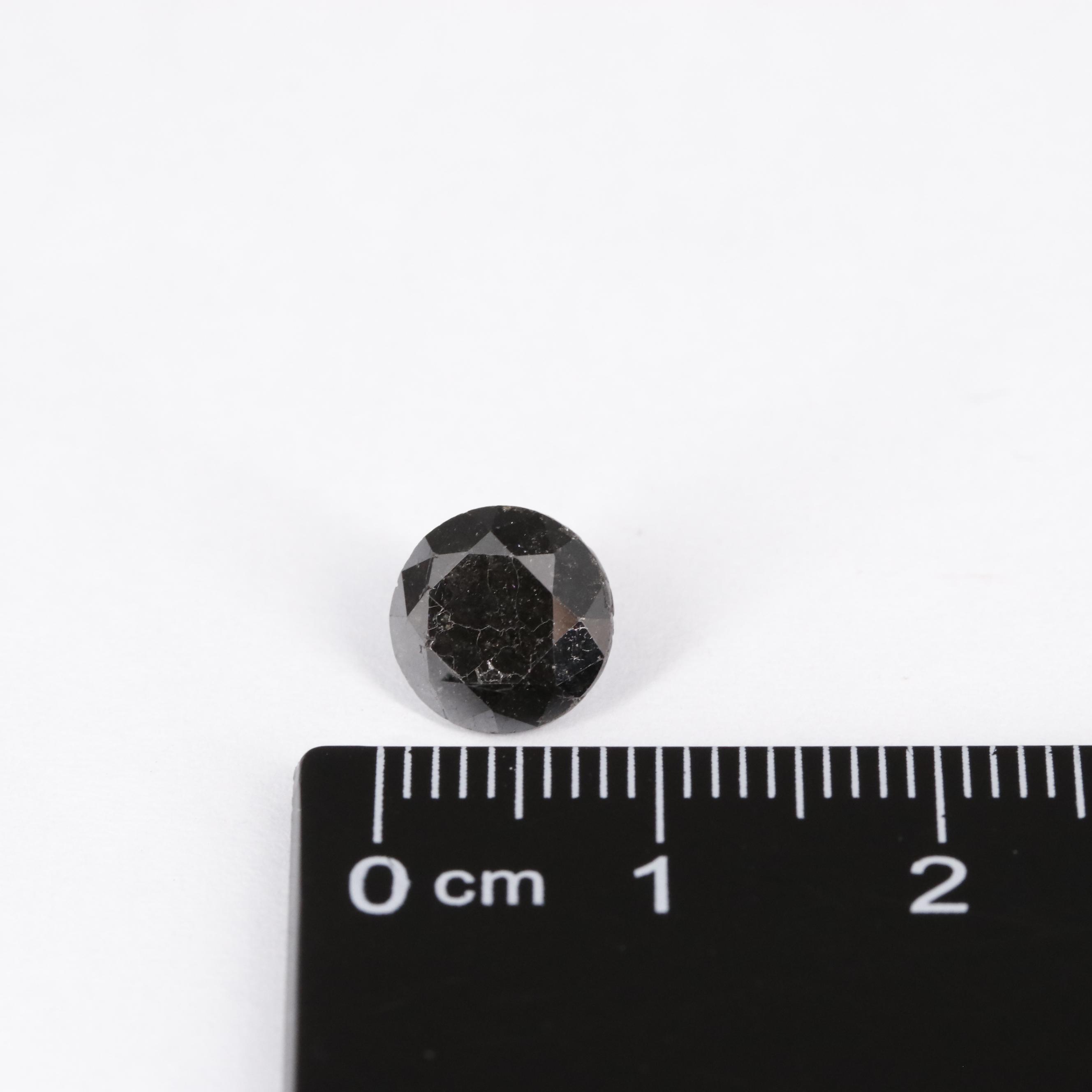 Loose 2.81 CT Black Diamond