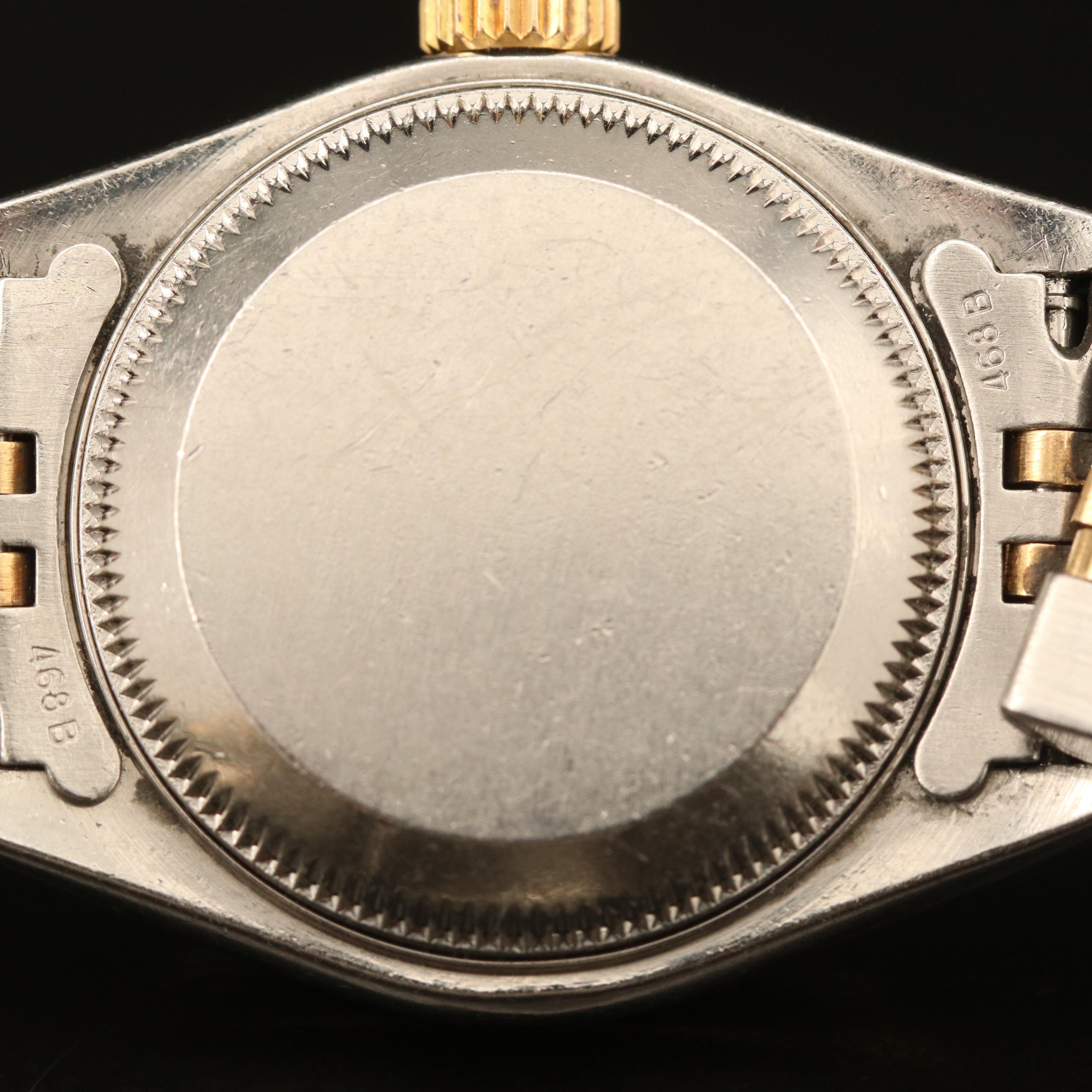 2001 - 2002 18K and Stainless Steel Rolex Oyster Perpetual Datejust Watch