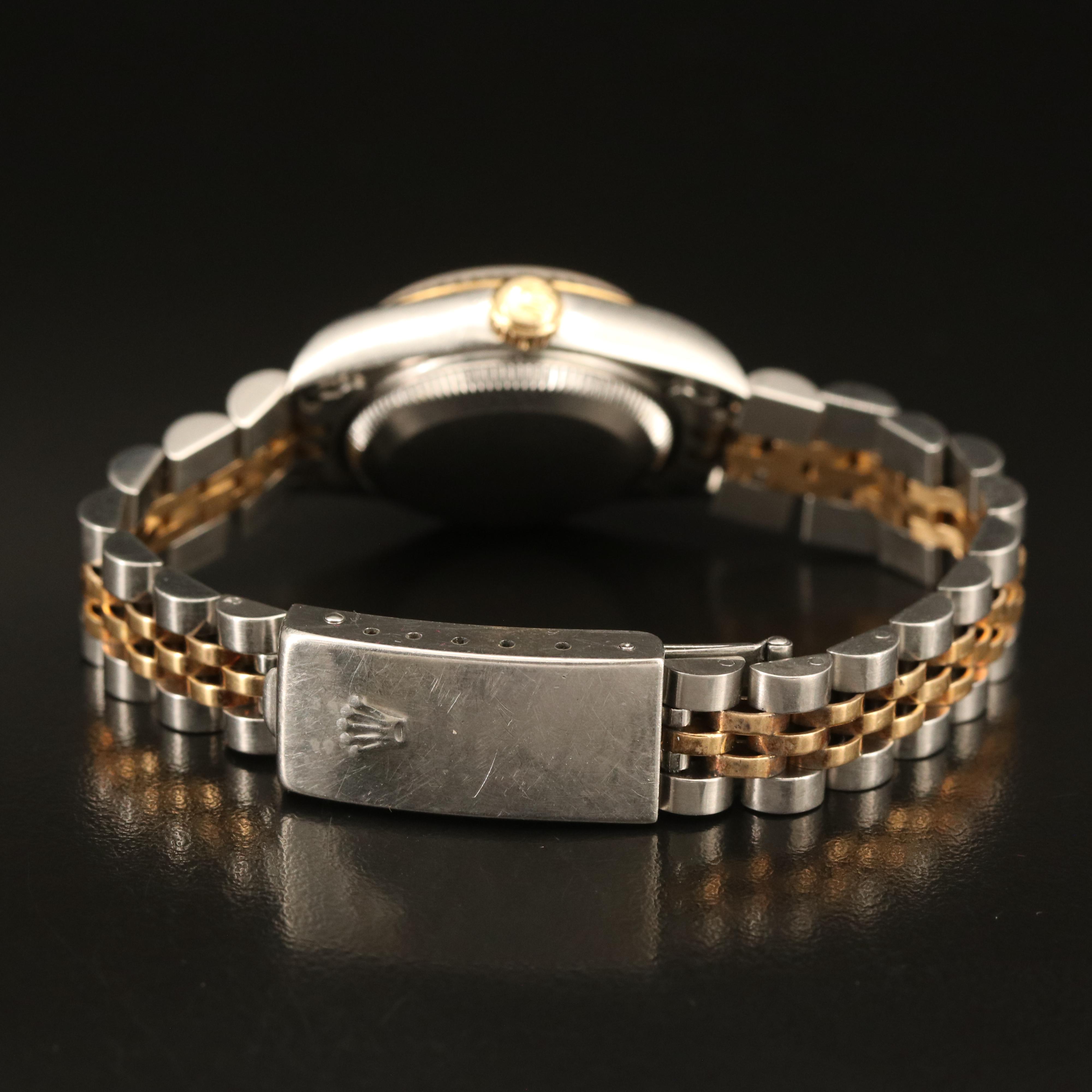 2001 - 2002 18K and Stainless Steel Rolex Oyster Perpetual Datejust Watch