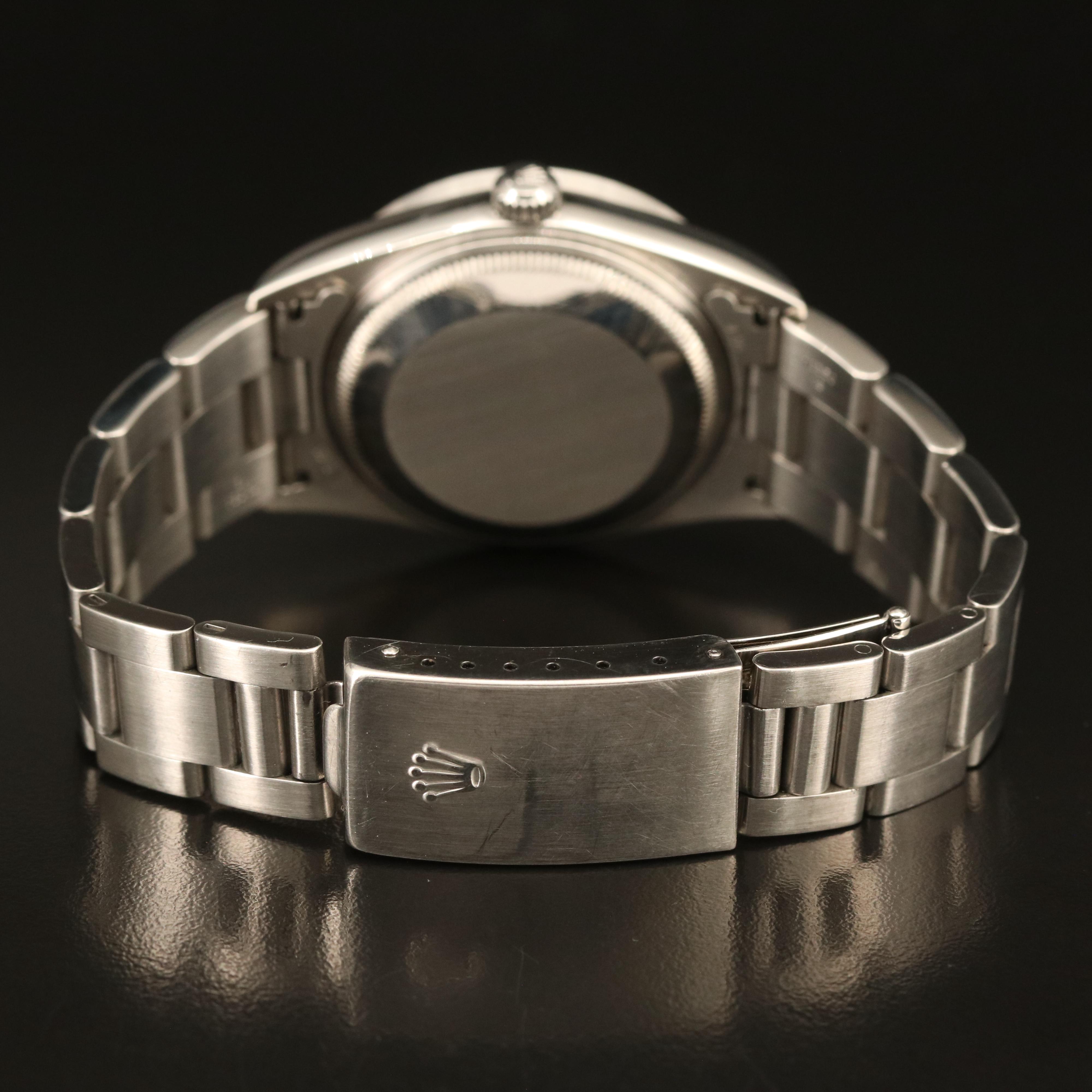 2000 Rolex Oyster Perpetual Date Stainless Steel Watch