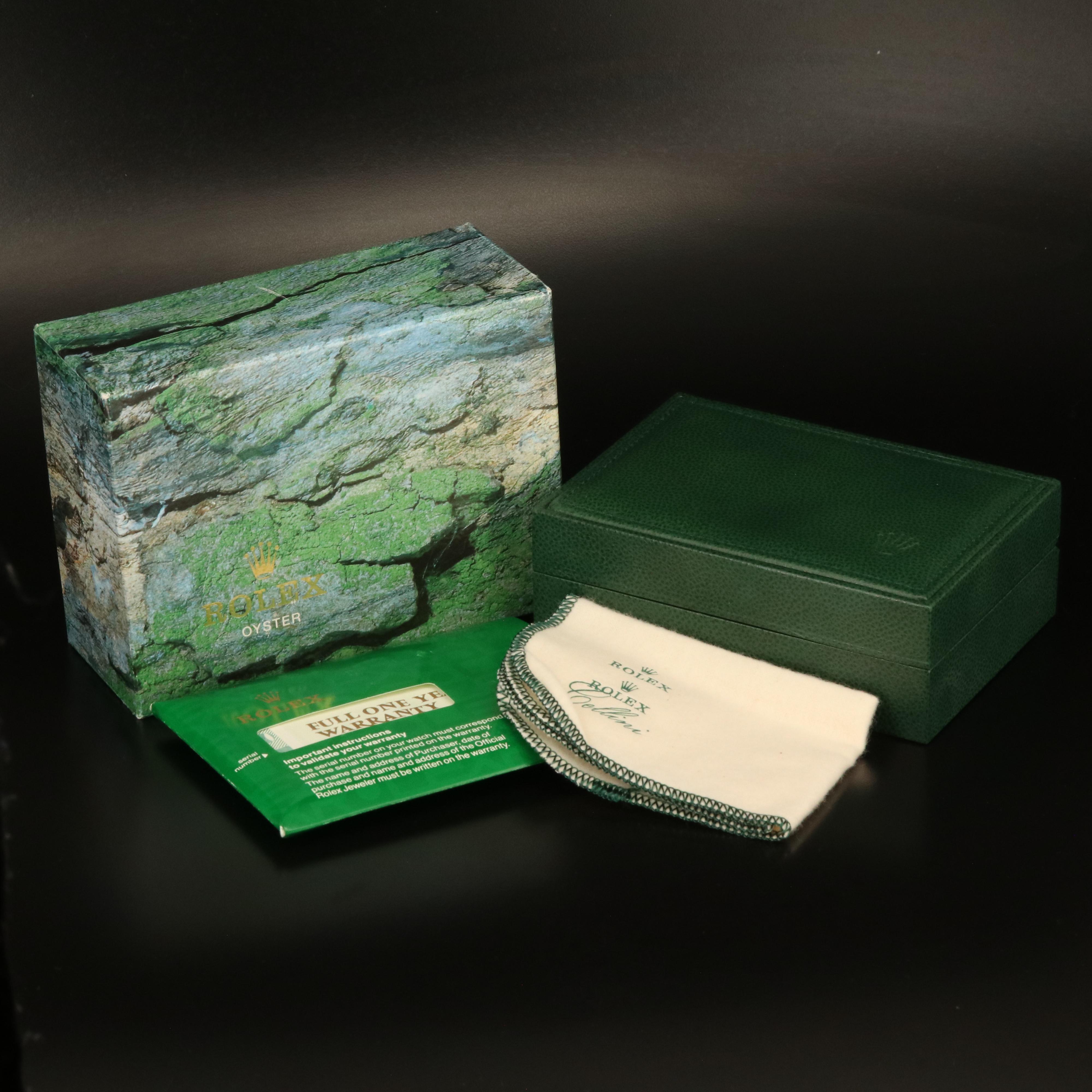 2000 Rolex Oyster Perpetual Date Stainless Steel Watch