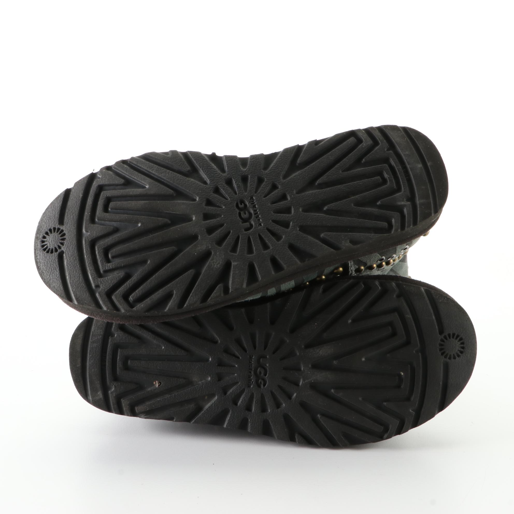 UGG Australia x Jimmy Choo Boots in Studded Sheepskin