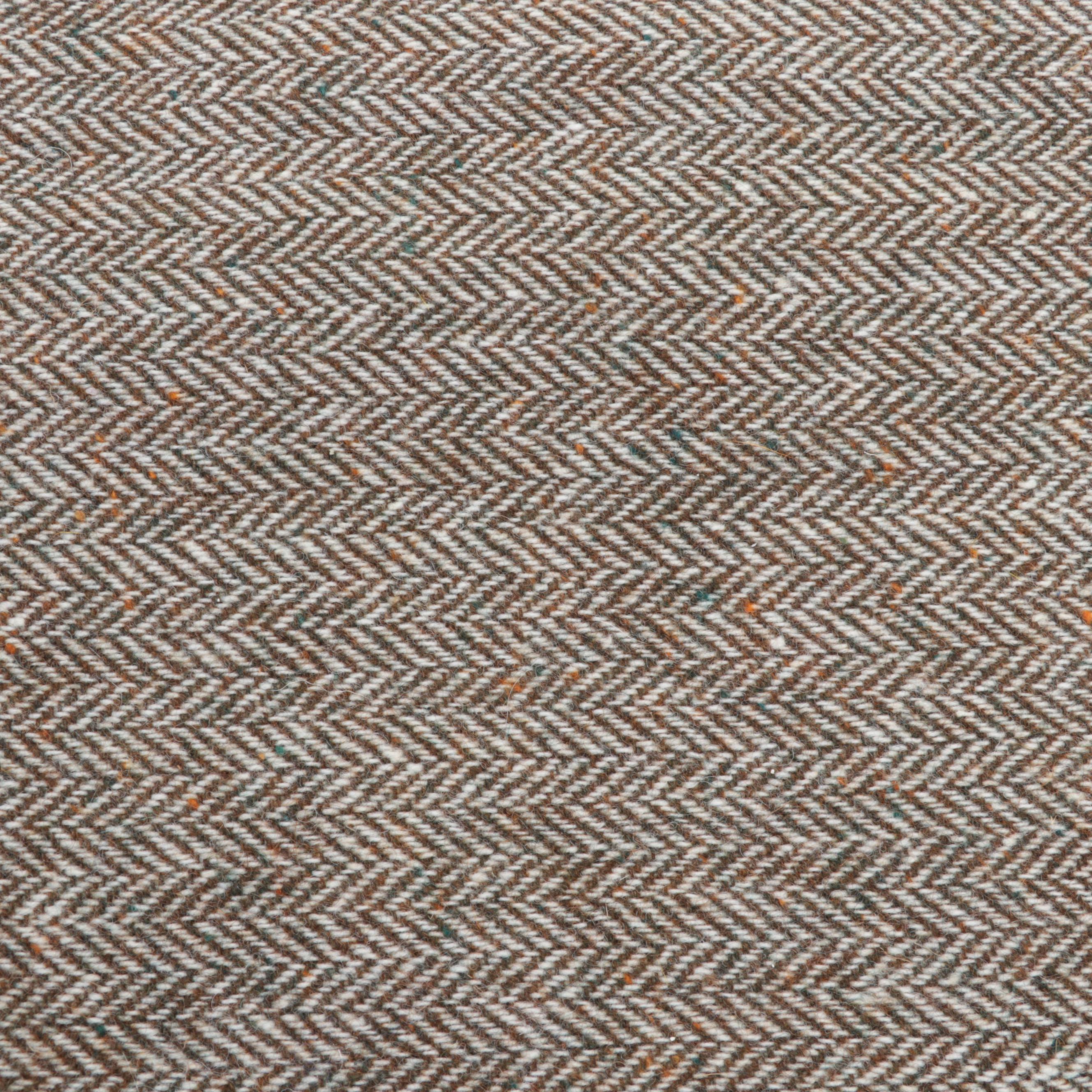 Linen, Tweed, Wool, and More Fabric Remnants With Stitching Patterns