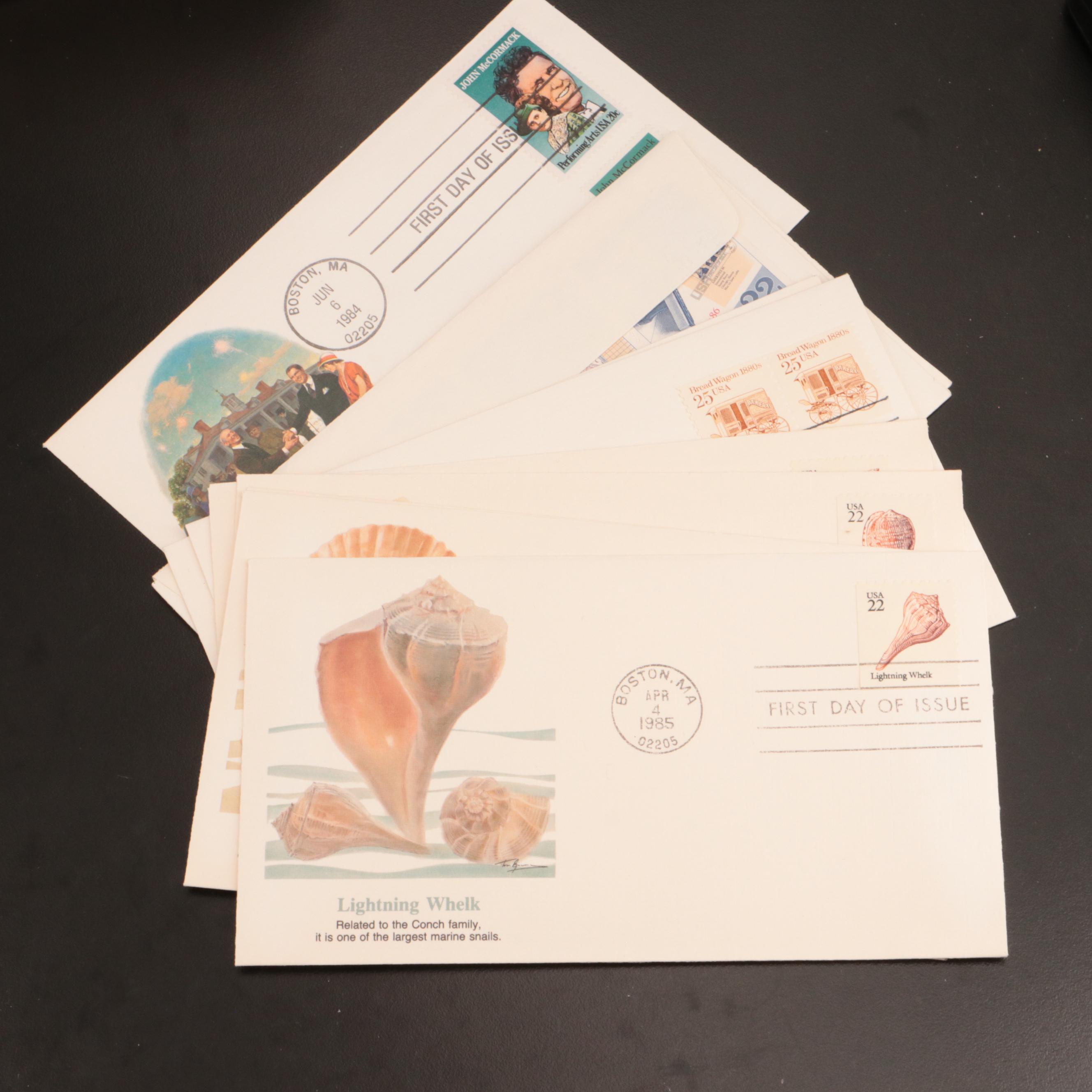 Collection of U.S. and World First Day Covers, Sheets, Blocks, and Pages