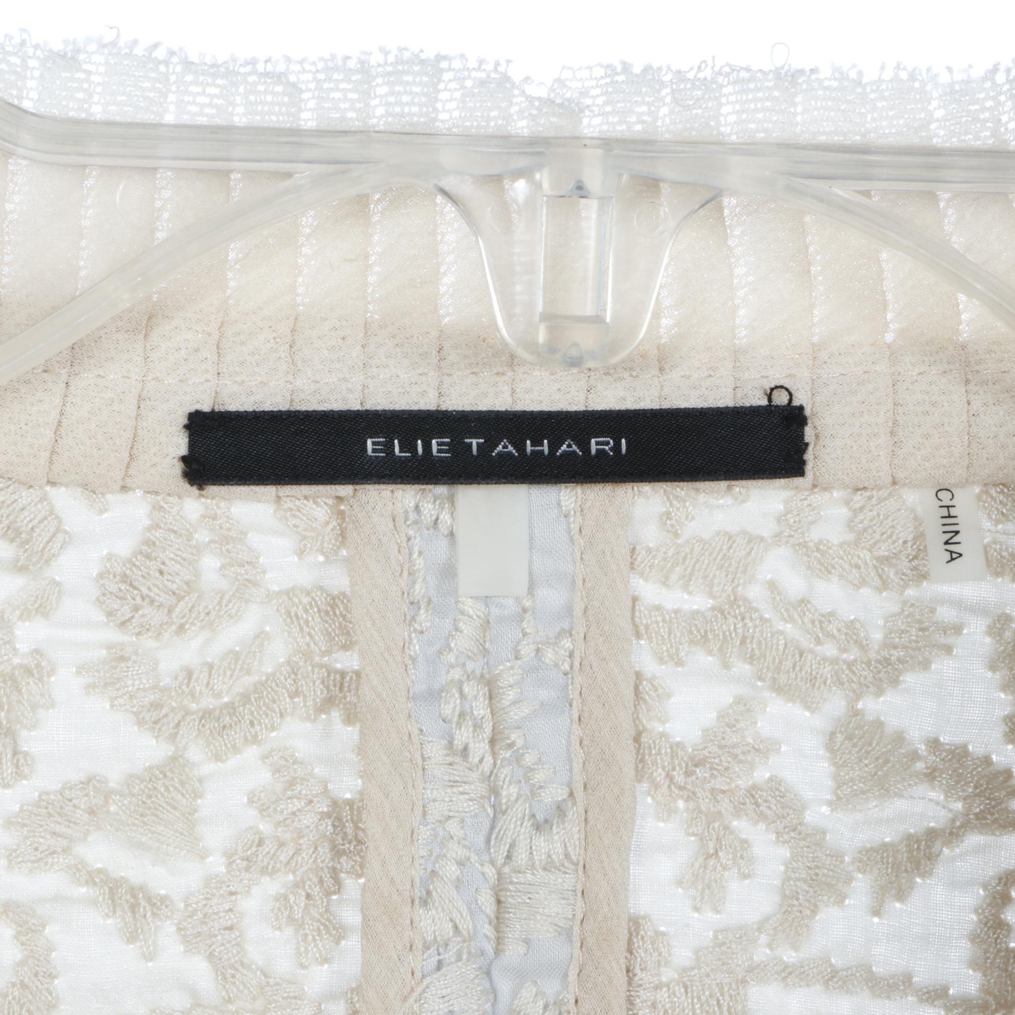 Elie Tahari Jackets and Tops