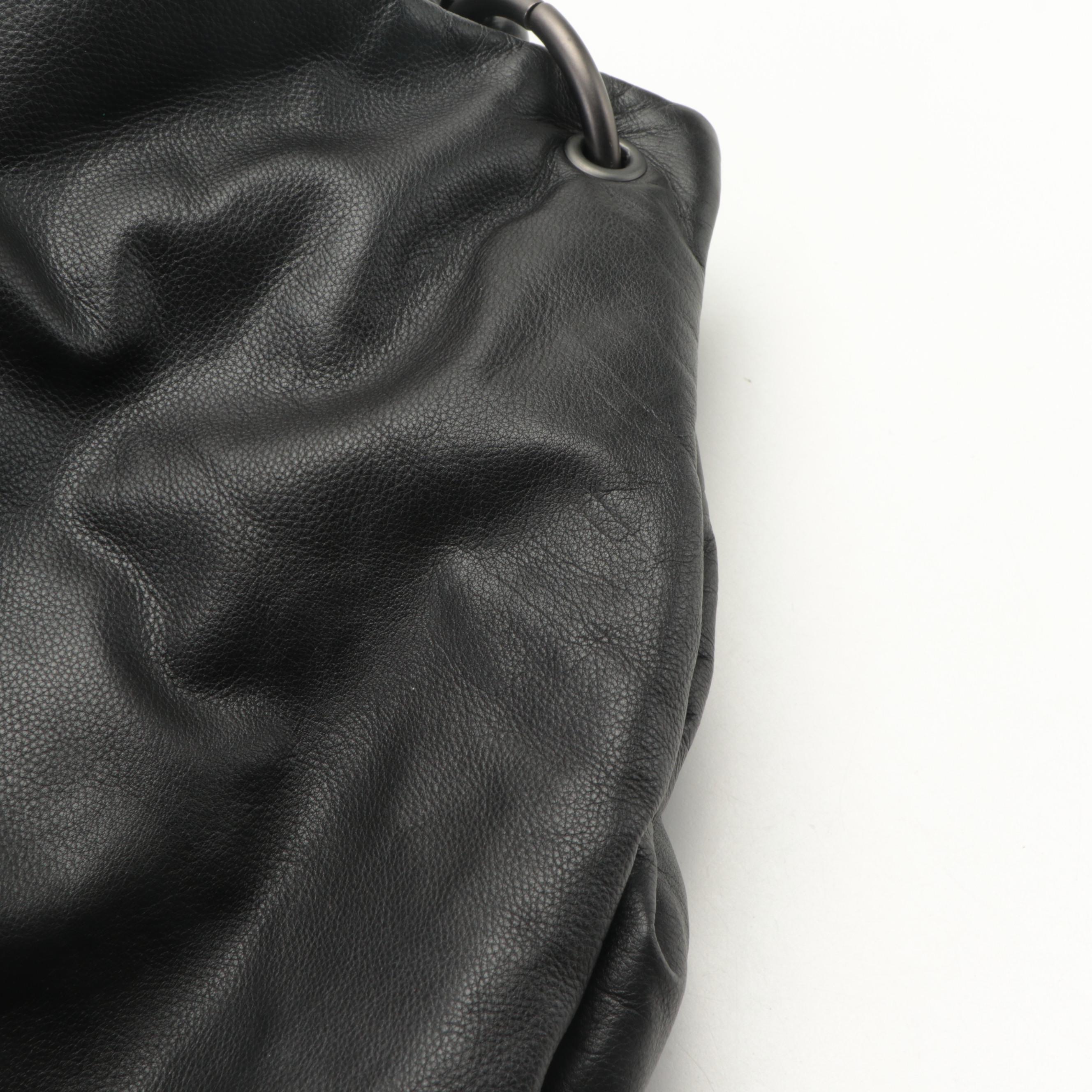 Bottega Veneta Aquilone Fortune Cookie Hobo Bag in Leather