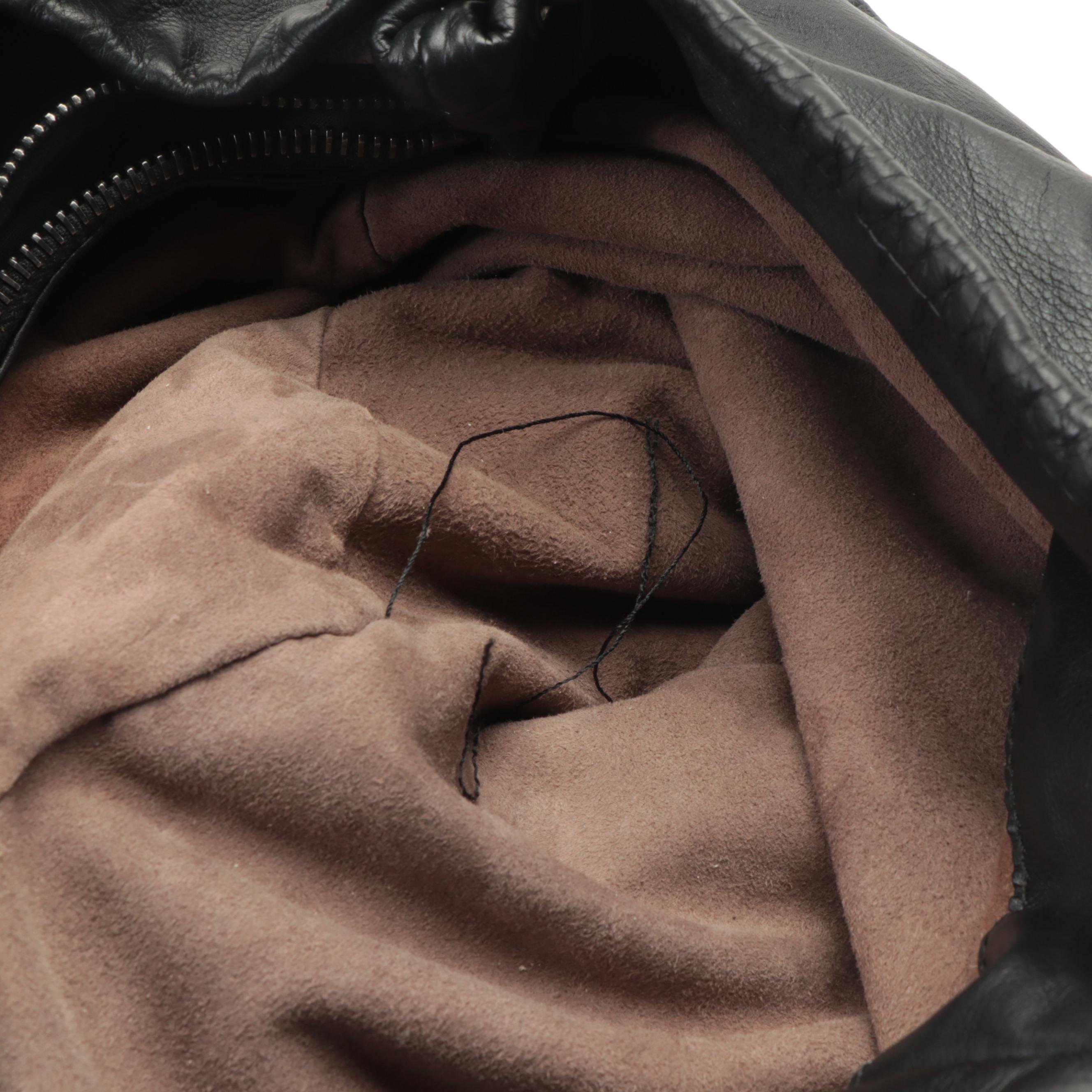 Bottega Veneta Aquilone Fortune Cookie Hobo Bag in Leather