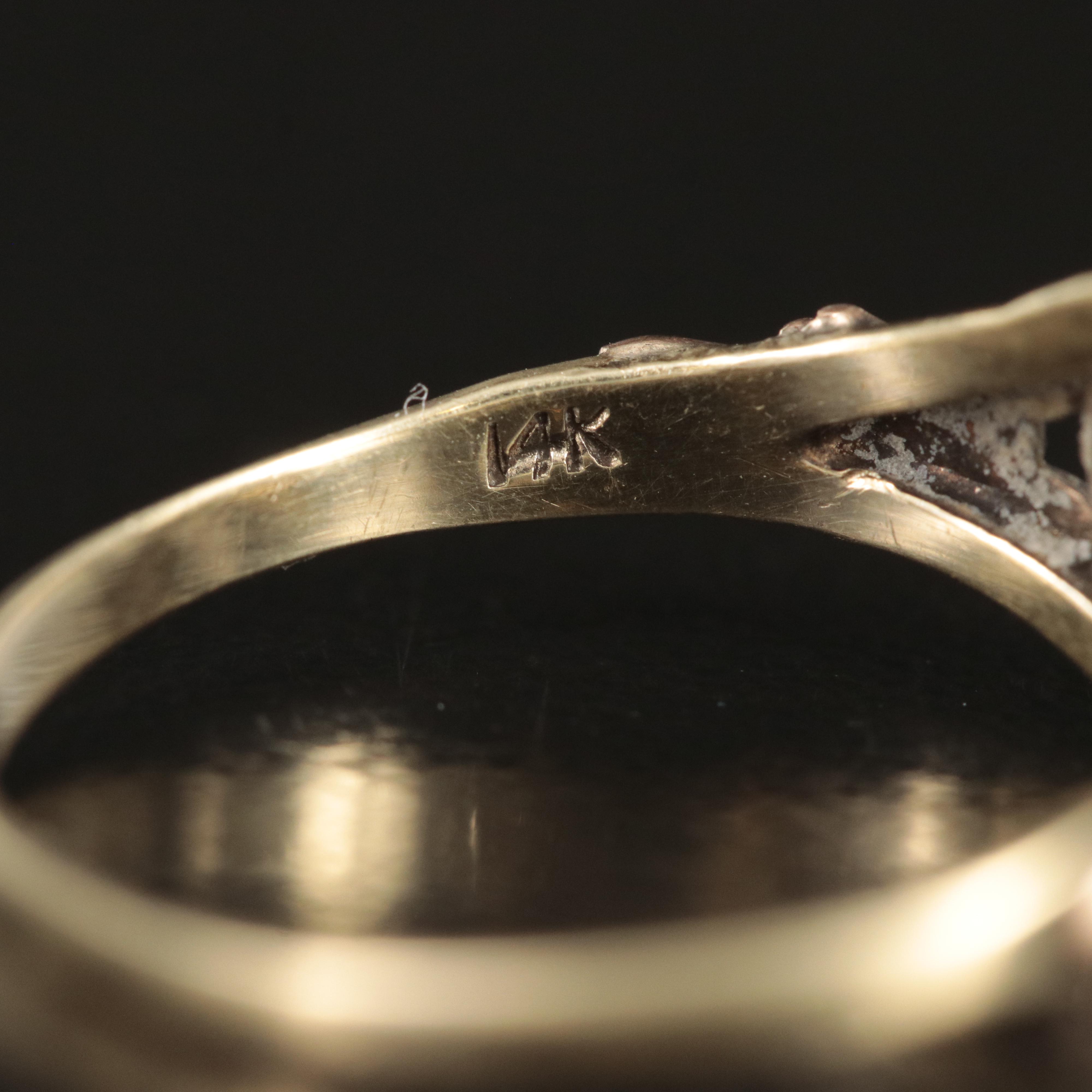 14K Mounting Scrap Ring
