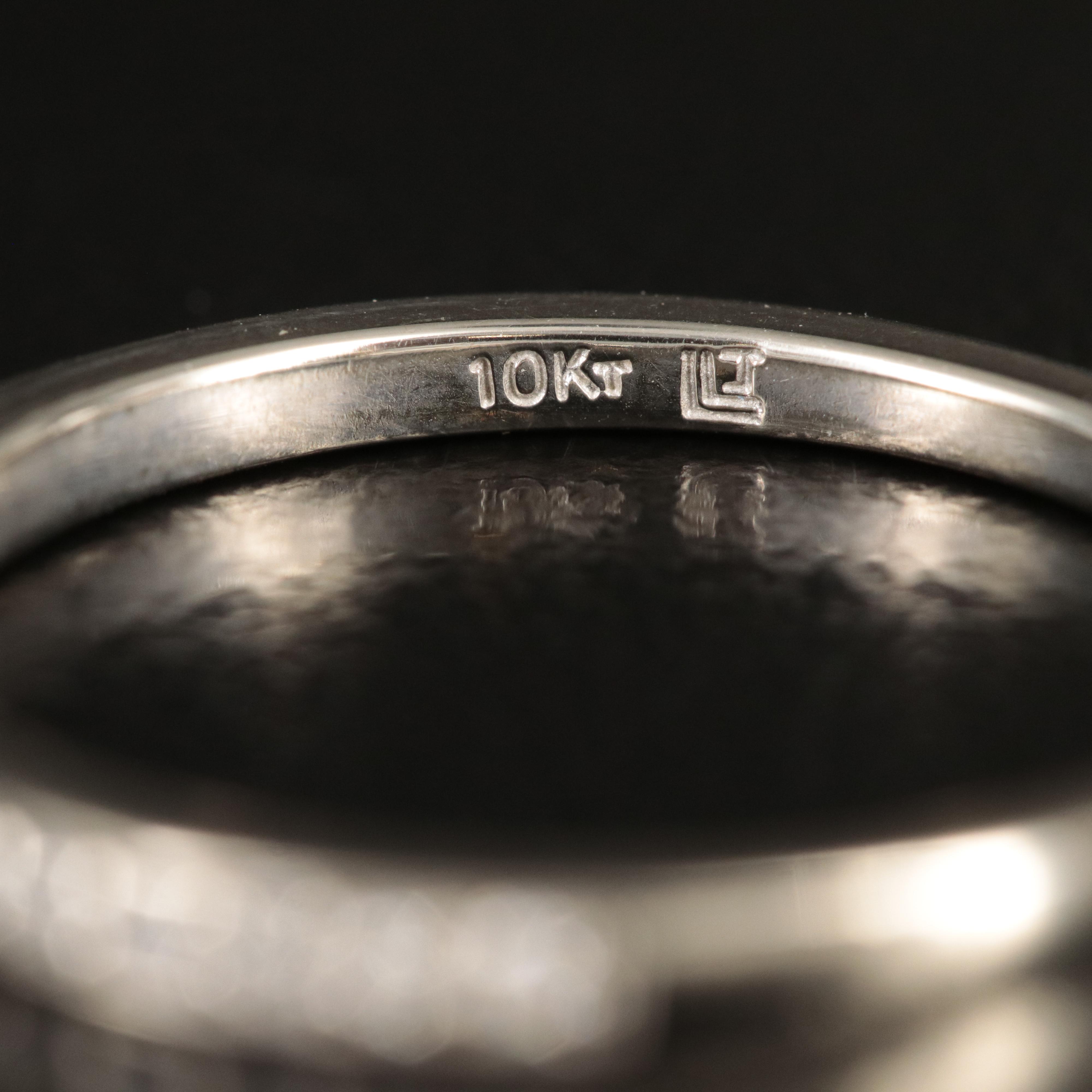 10K 0.13 CTW Diamond Band