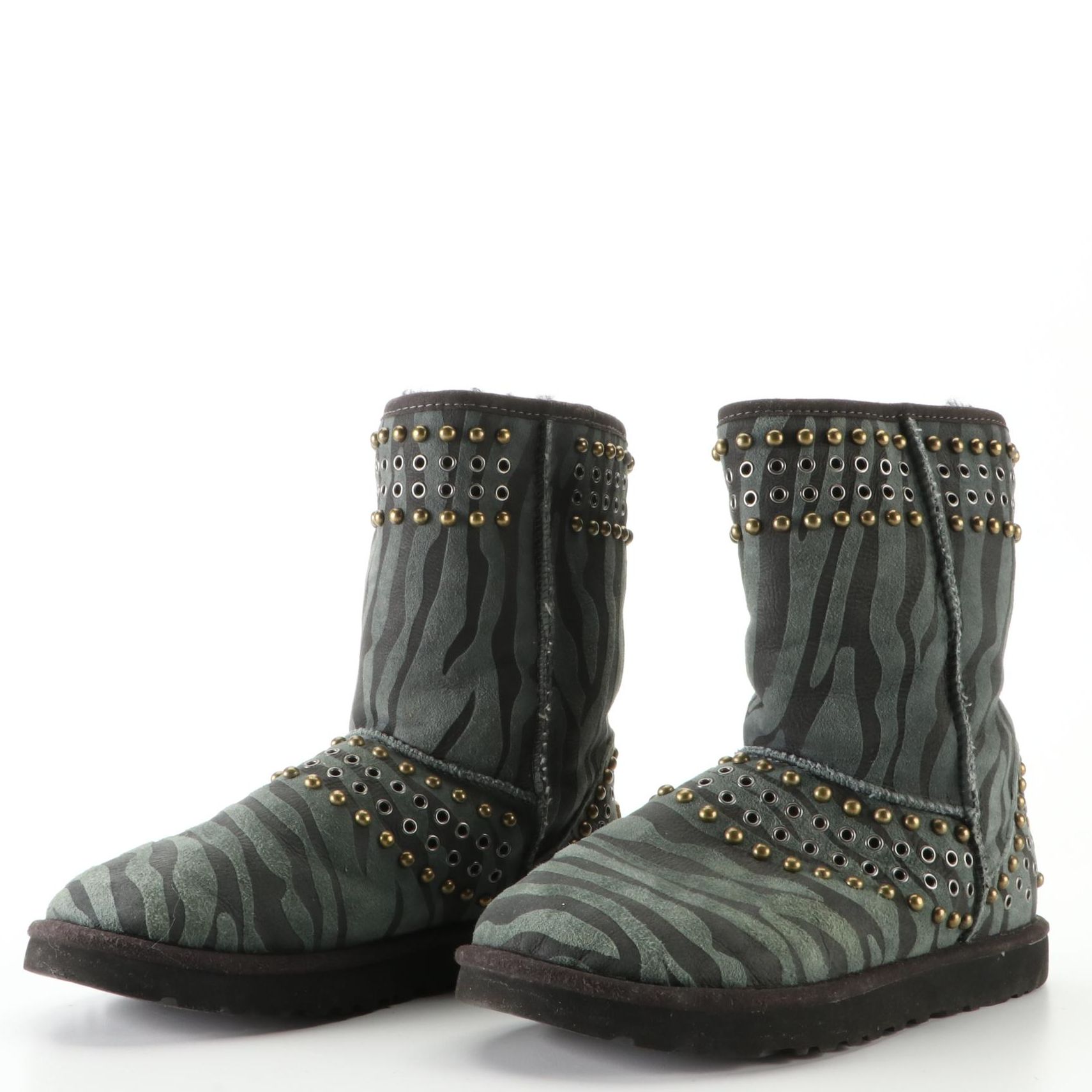 UGG Australia x Jimmy Choo Boots in Studded Sheepskin