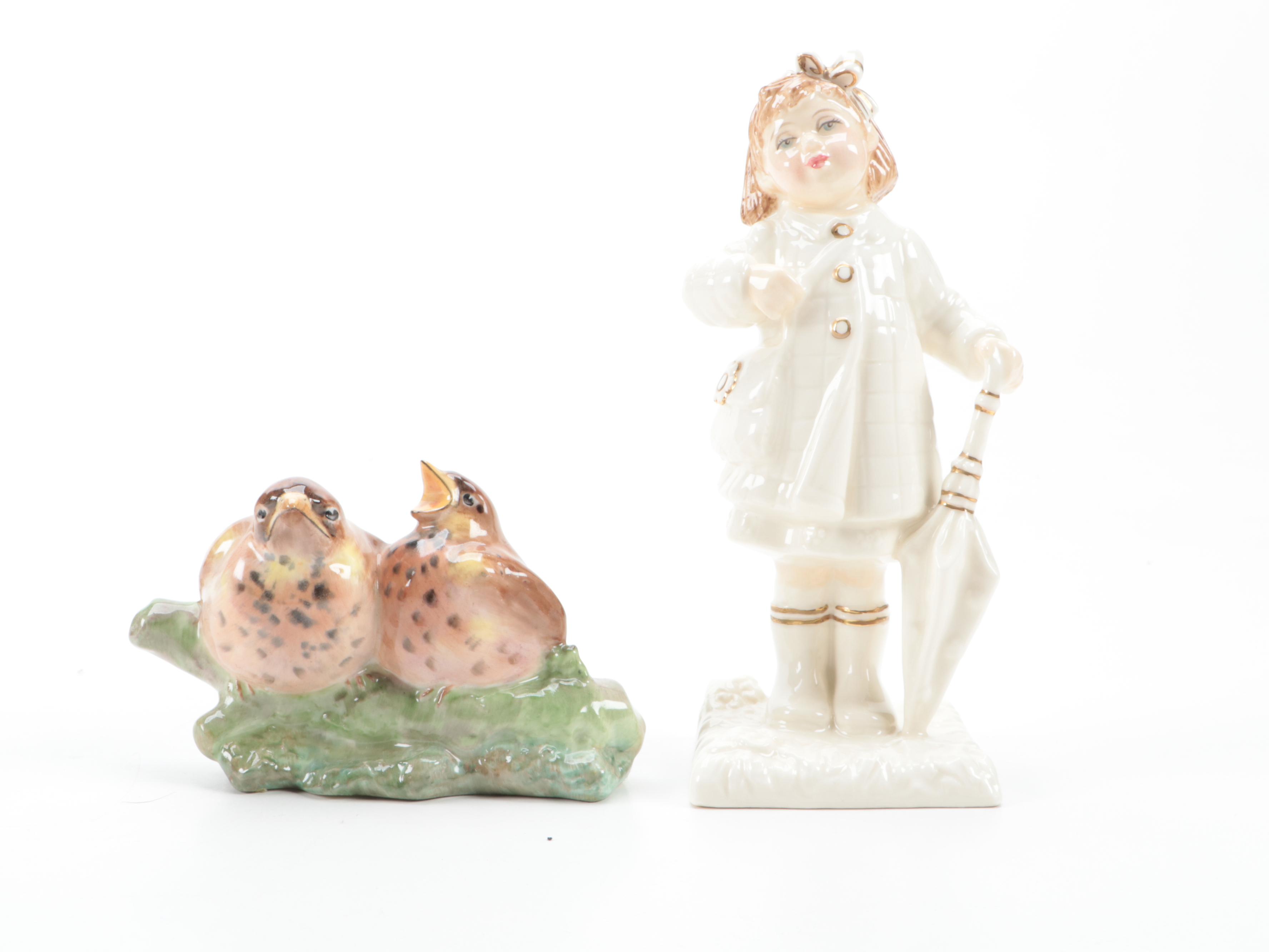 Royal Doulton "The Corinthian" and Other Figurines, Mid to Late 20th Century