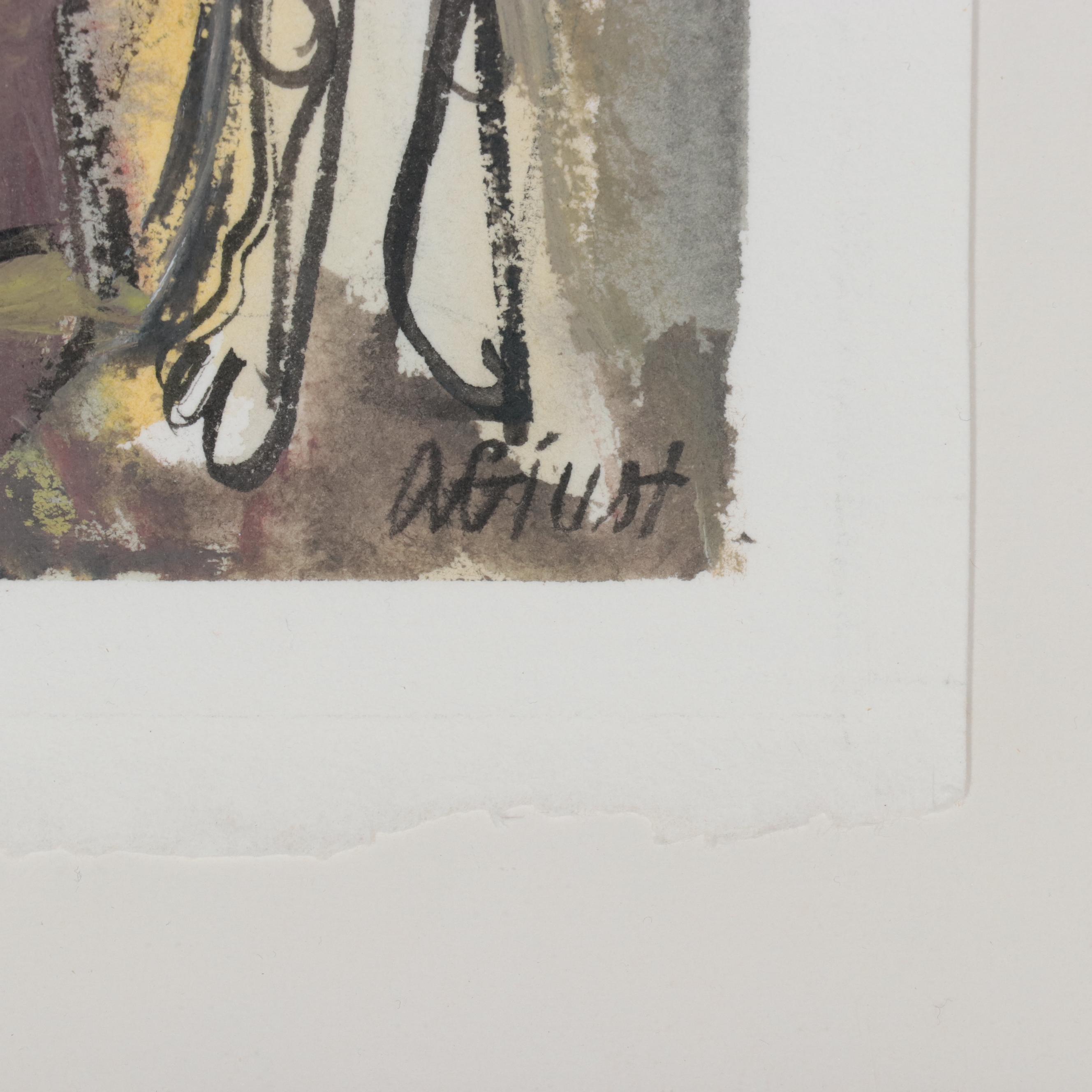 Amy Giust Acrylic Painting "Musicians"