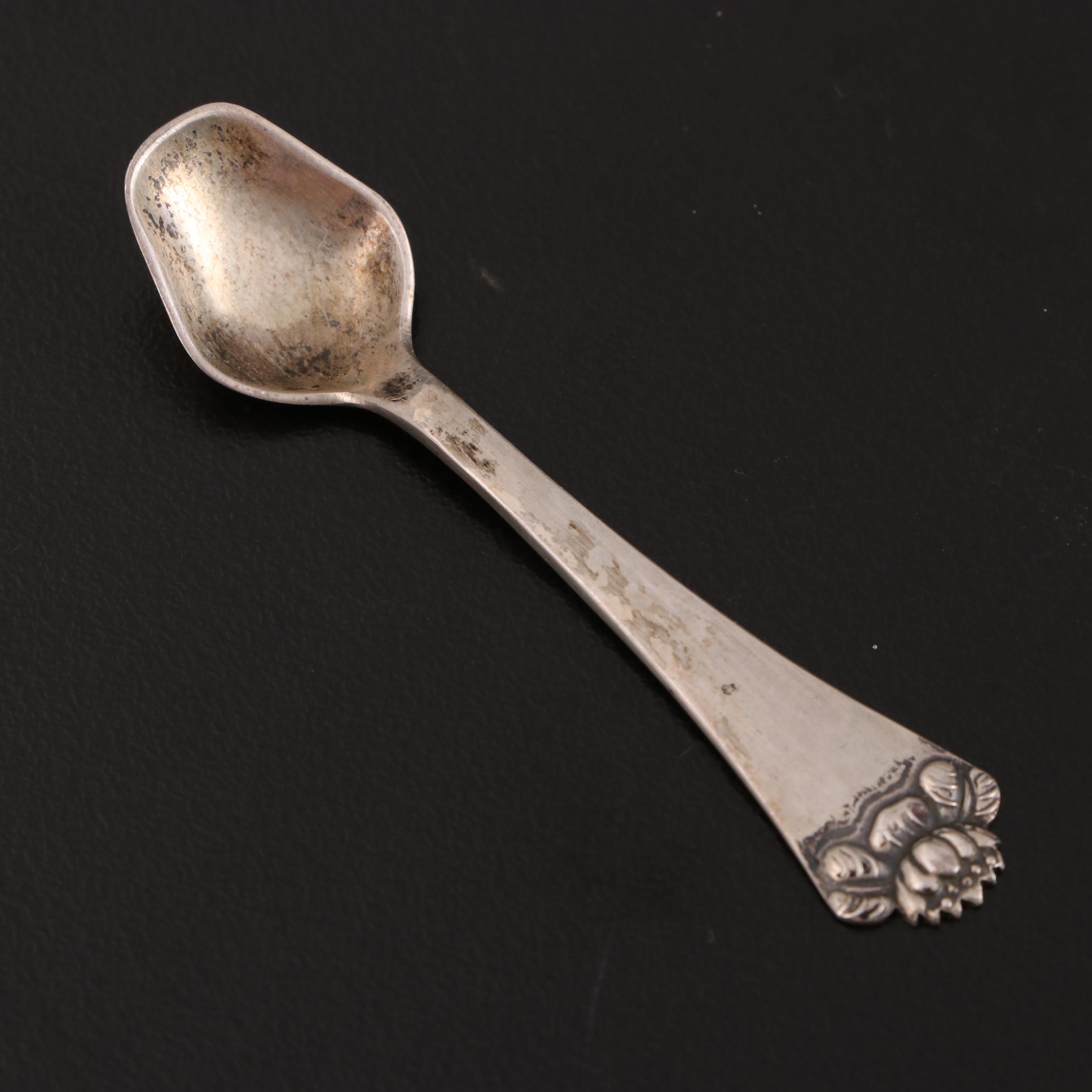 Christian F. Heise Danish 833 Silver Flatware and Serving Utensils, Early 20th C