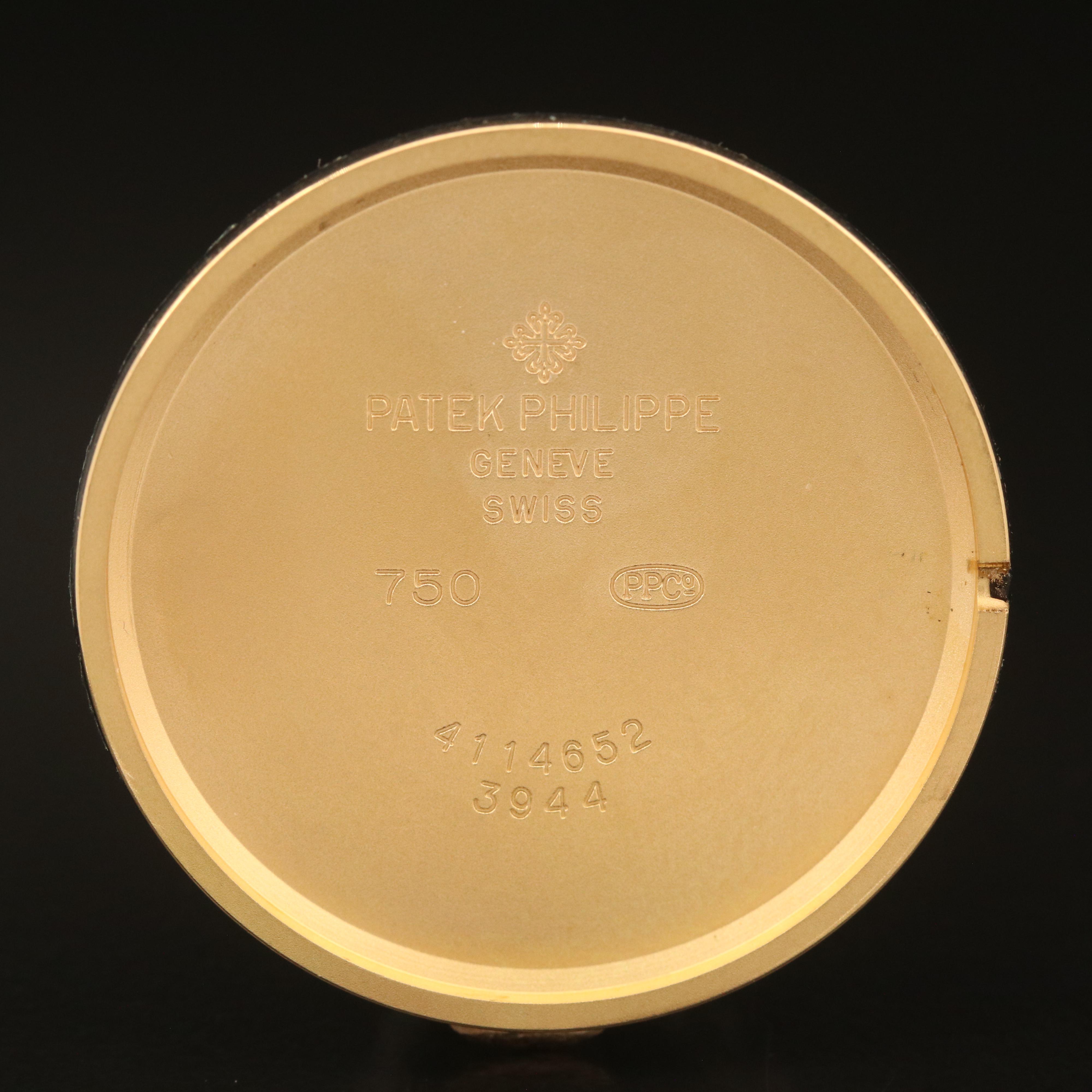 18K Patek Philippe Calatrava Hobnail Bezel Watch