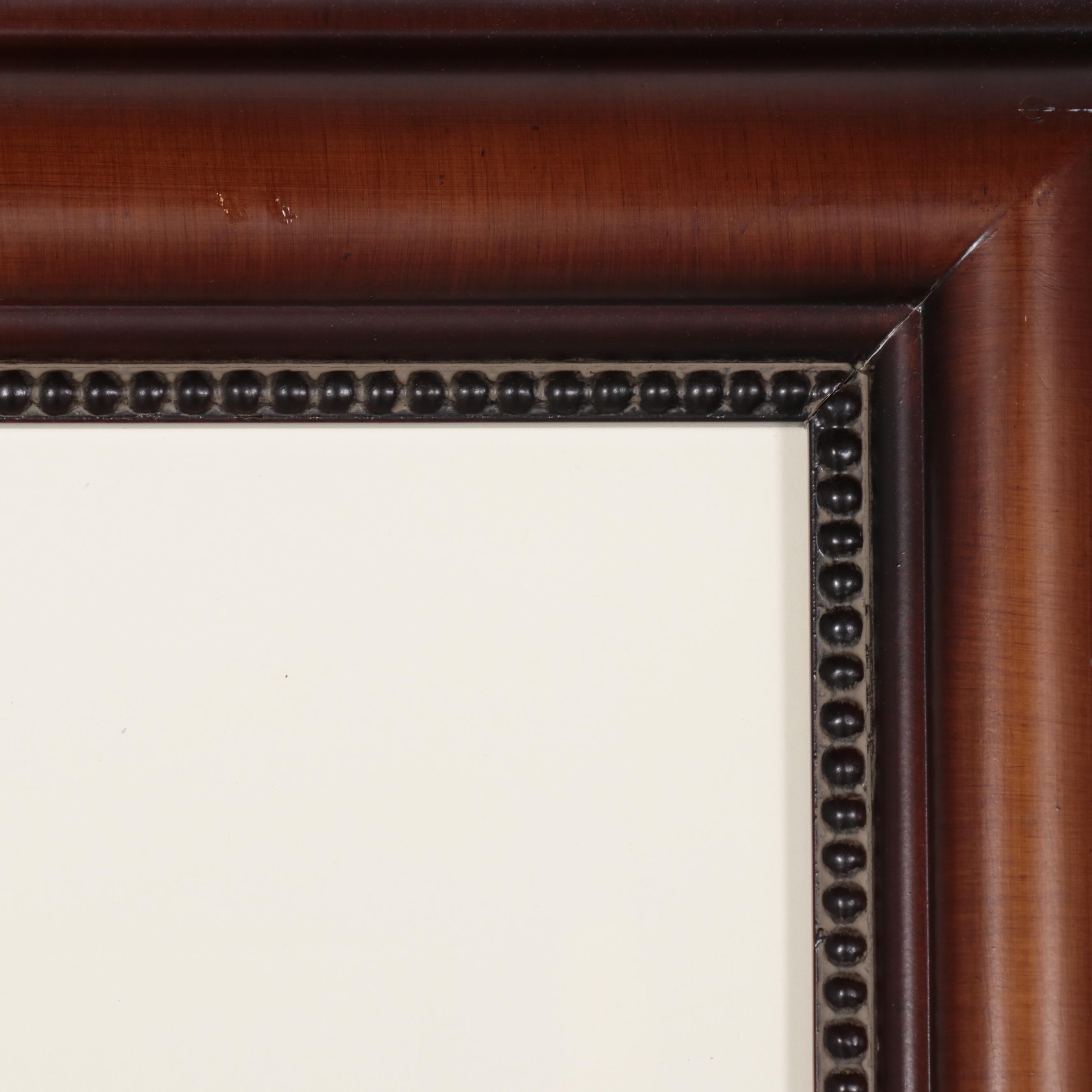 Beveled Wood Wall Frames