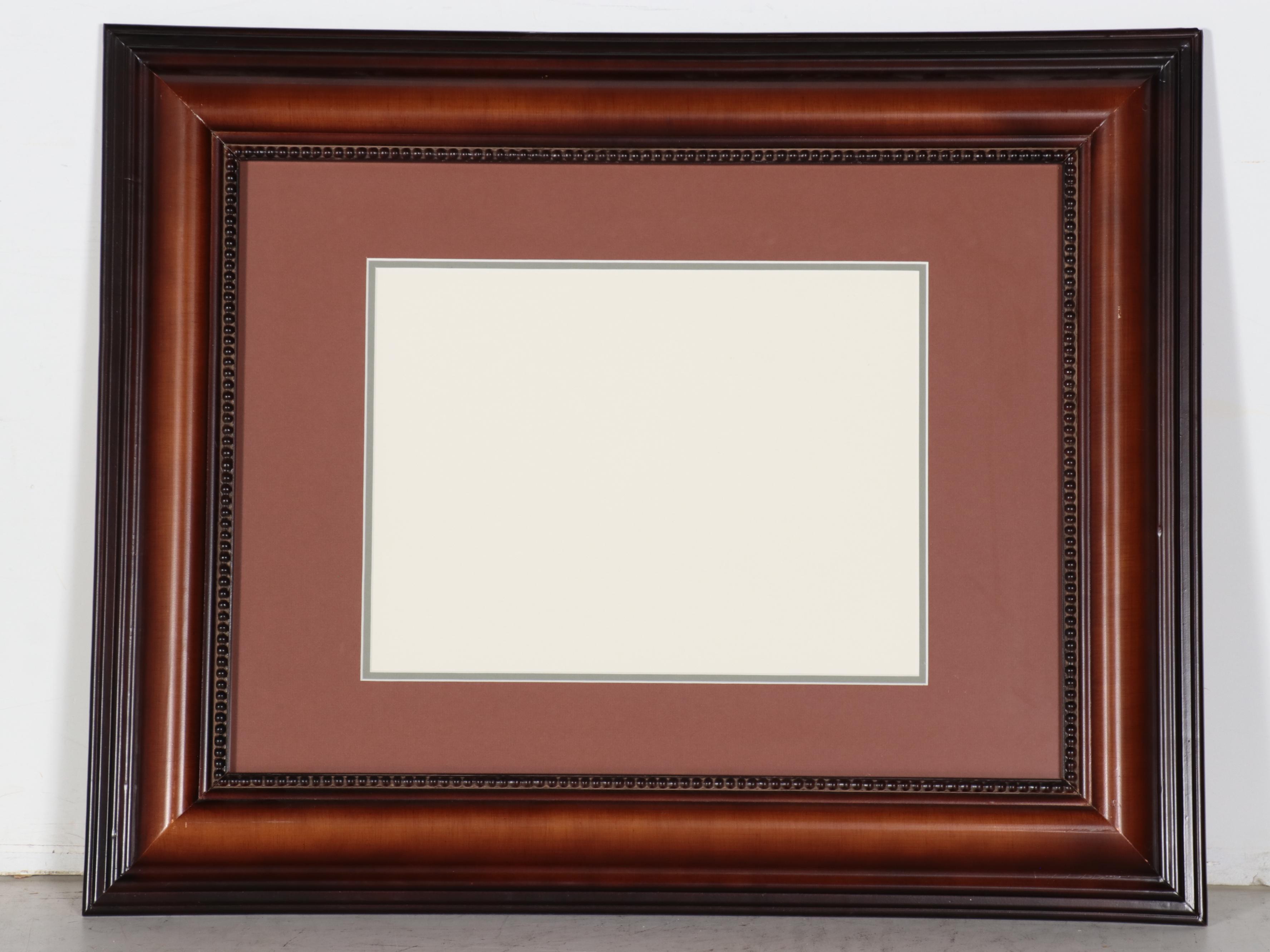 Beveled Wood Wall Frames