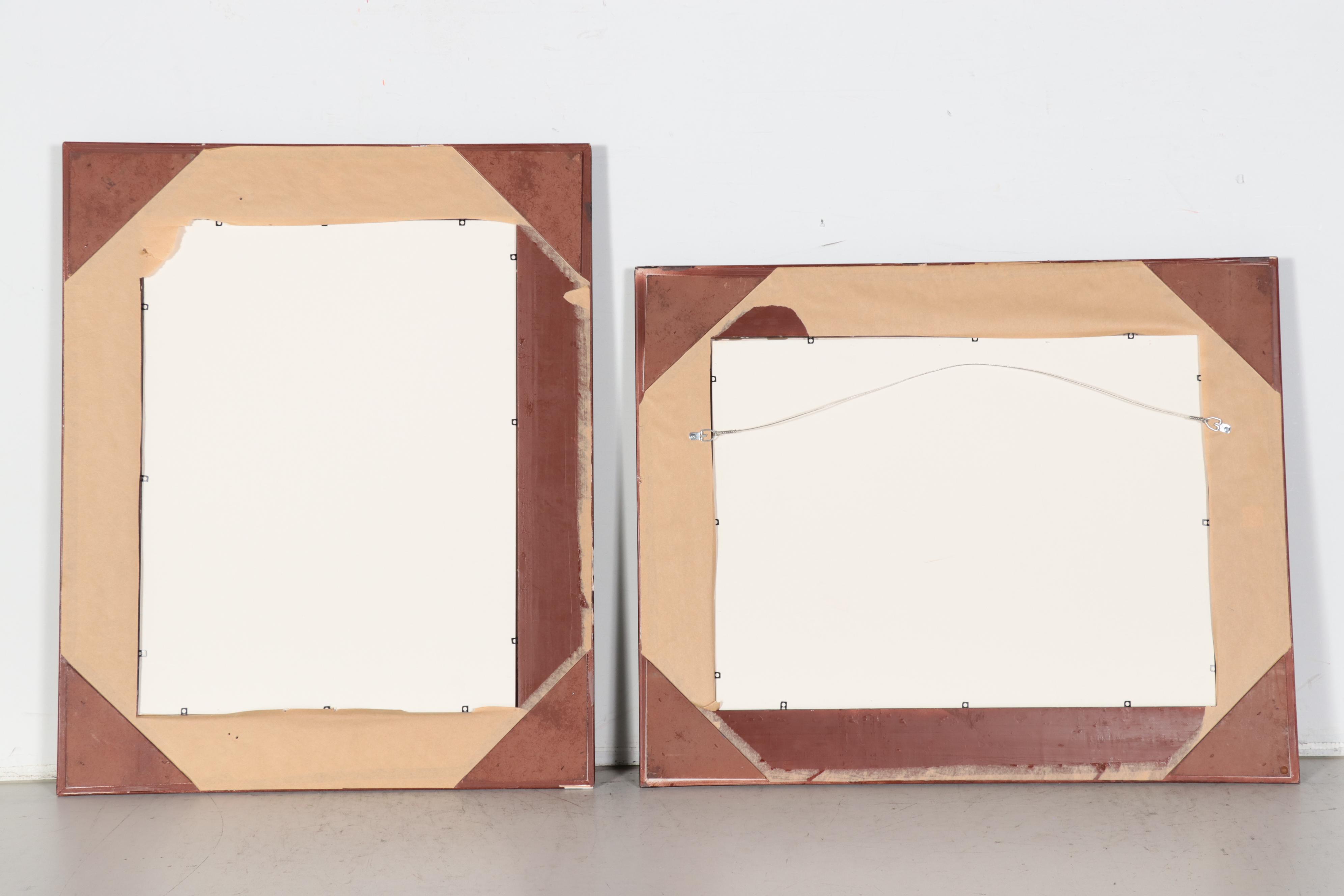 Beveled Wood Wall Frames