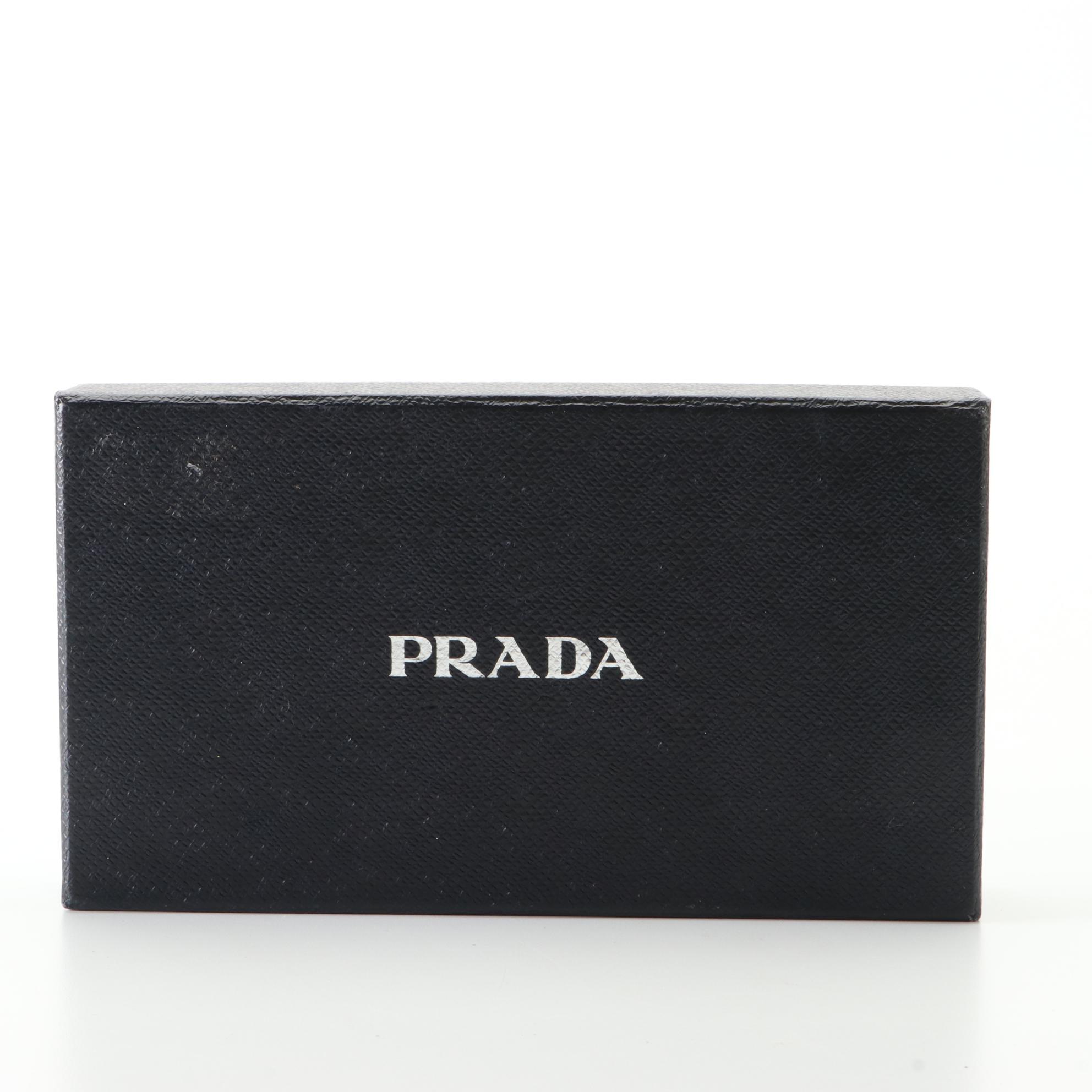 Prada Saffiano Leather Long Wallet