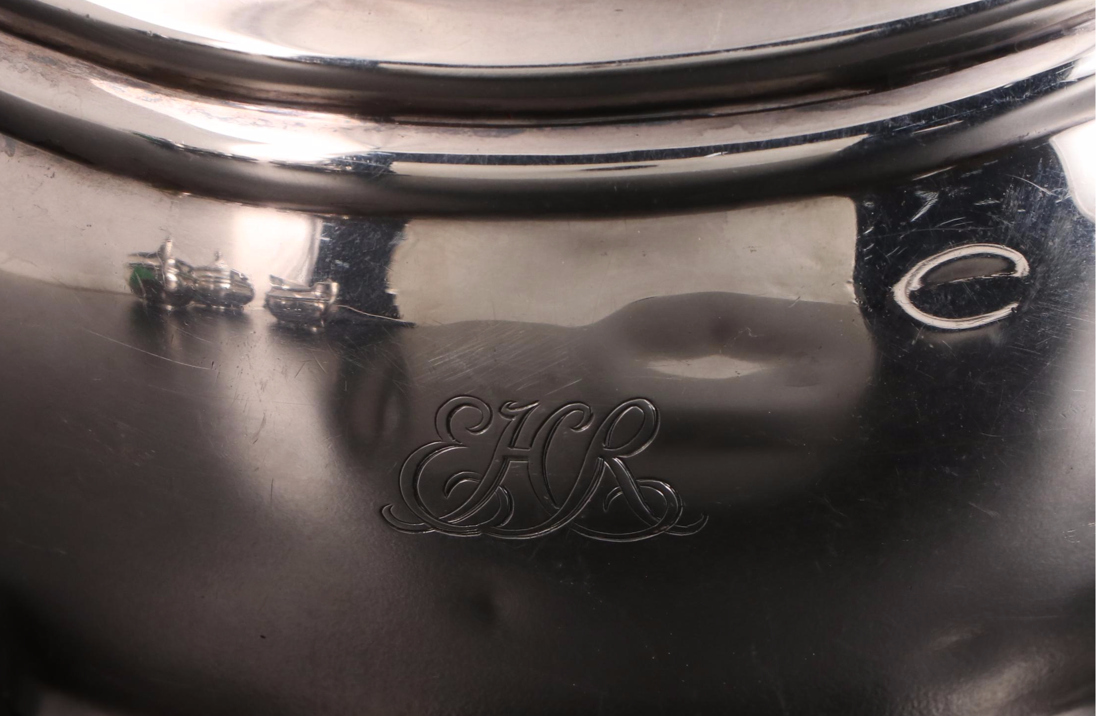 Tiffany & Co. Sterling Silver Teapot, Creamer, Sugar and Waste Bowl