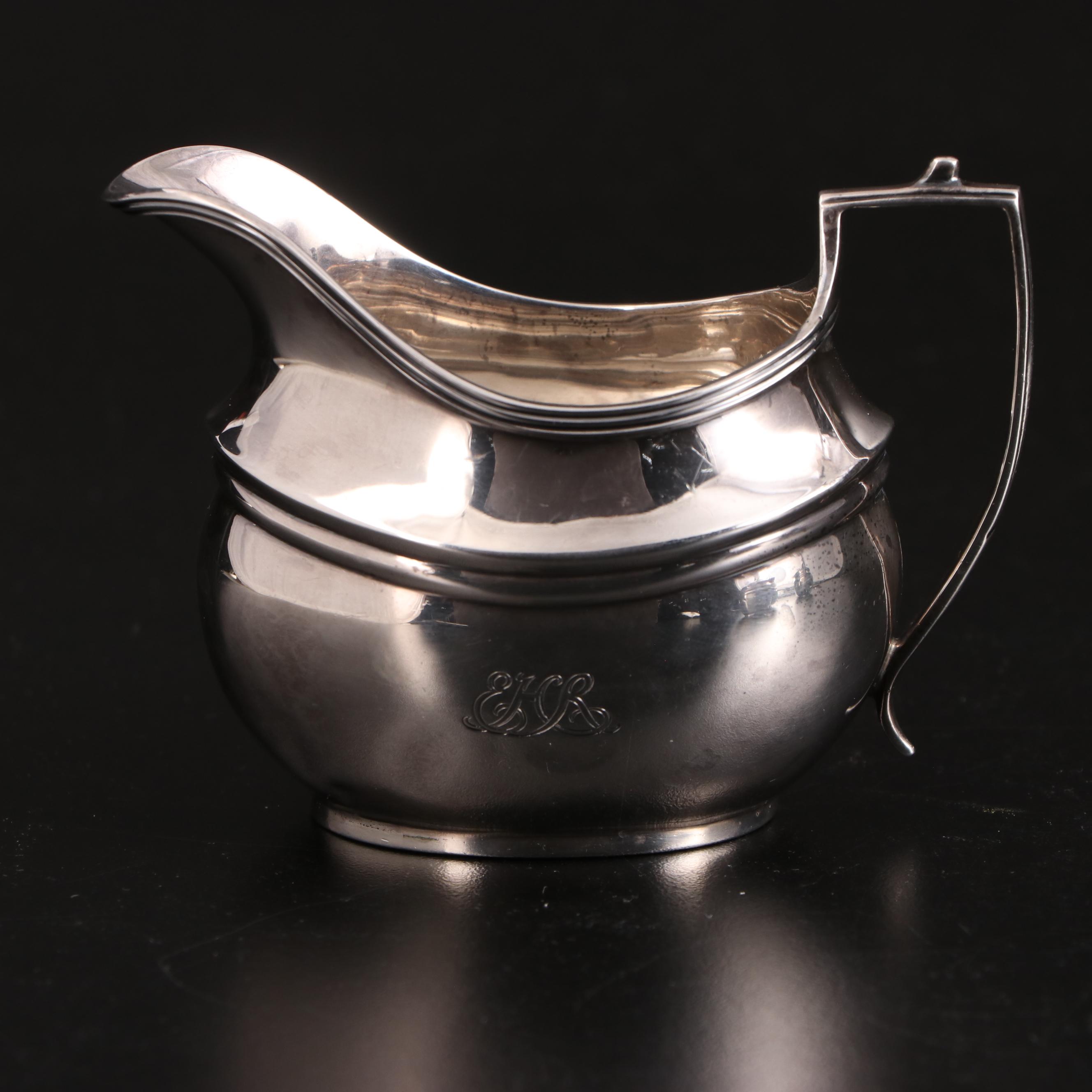 Tiffany & Co. Sterling Silver Teapot, Creamer, Sugar and Waste Bowl