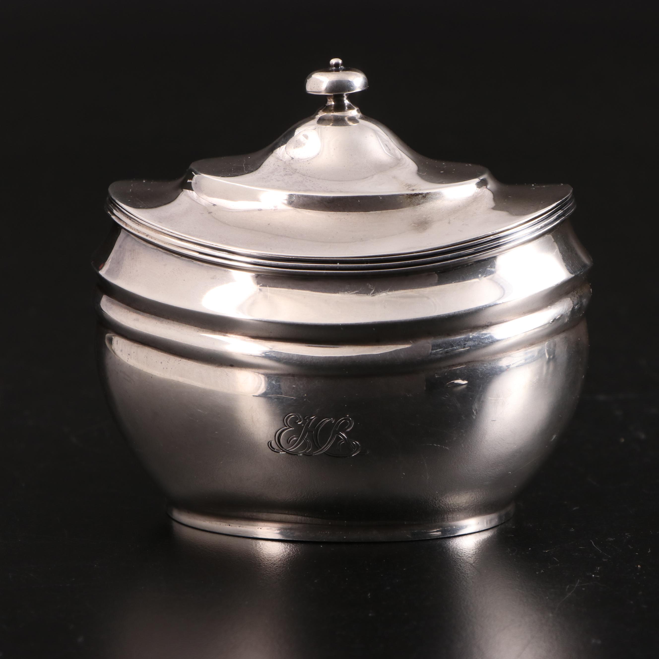 Tiffany & Co. Sterling Silver Teapot, Creamer, Sugar and Waste Bowl