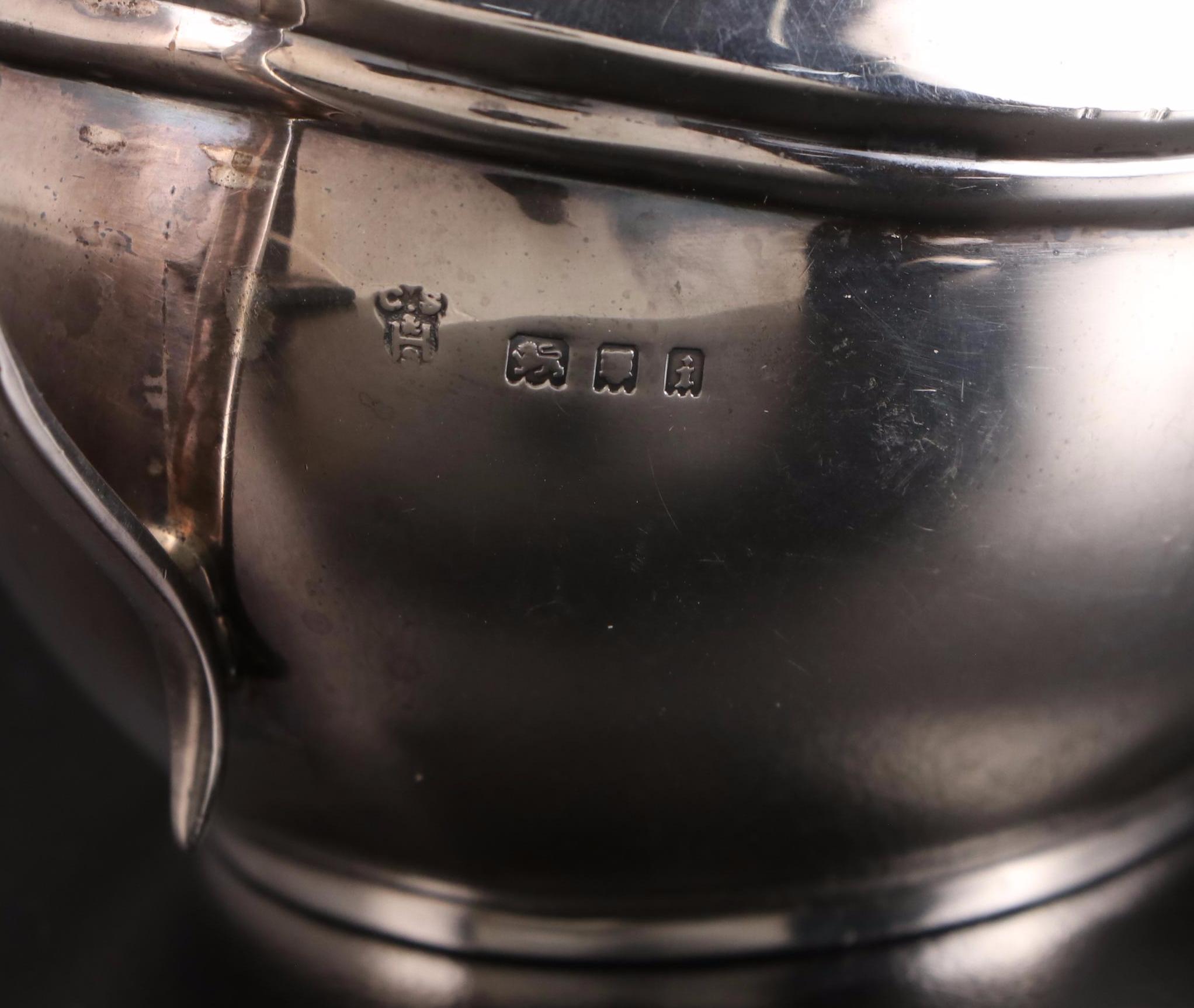 Tiffany & Co. Sterling Silver Teapot, Creamer, Sugar and Waste Bowl