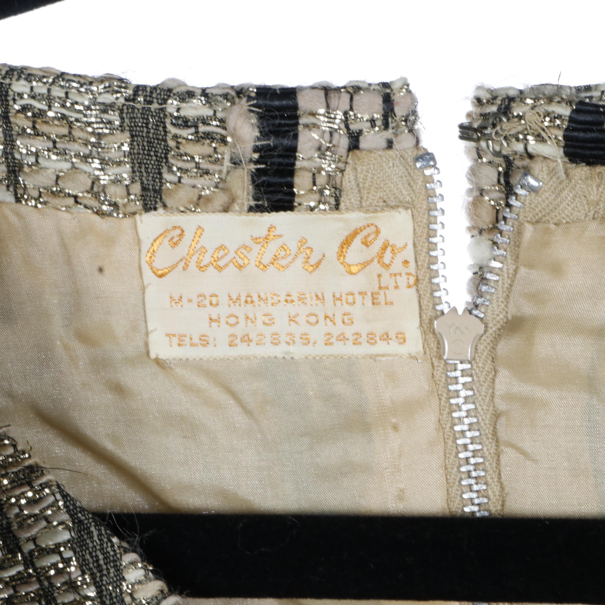 Chester & Co. Suiting Separates and Dresses in Fur and Jacquard