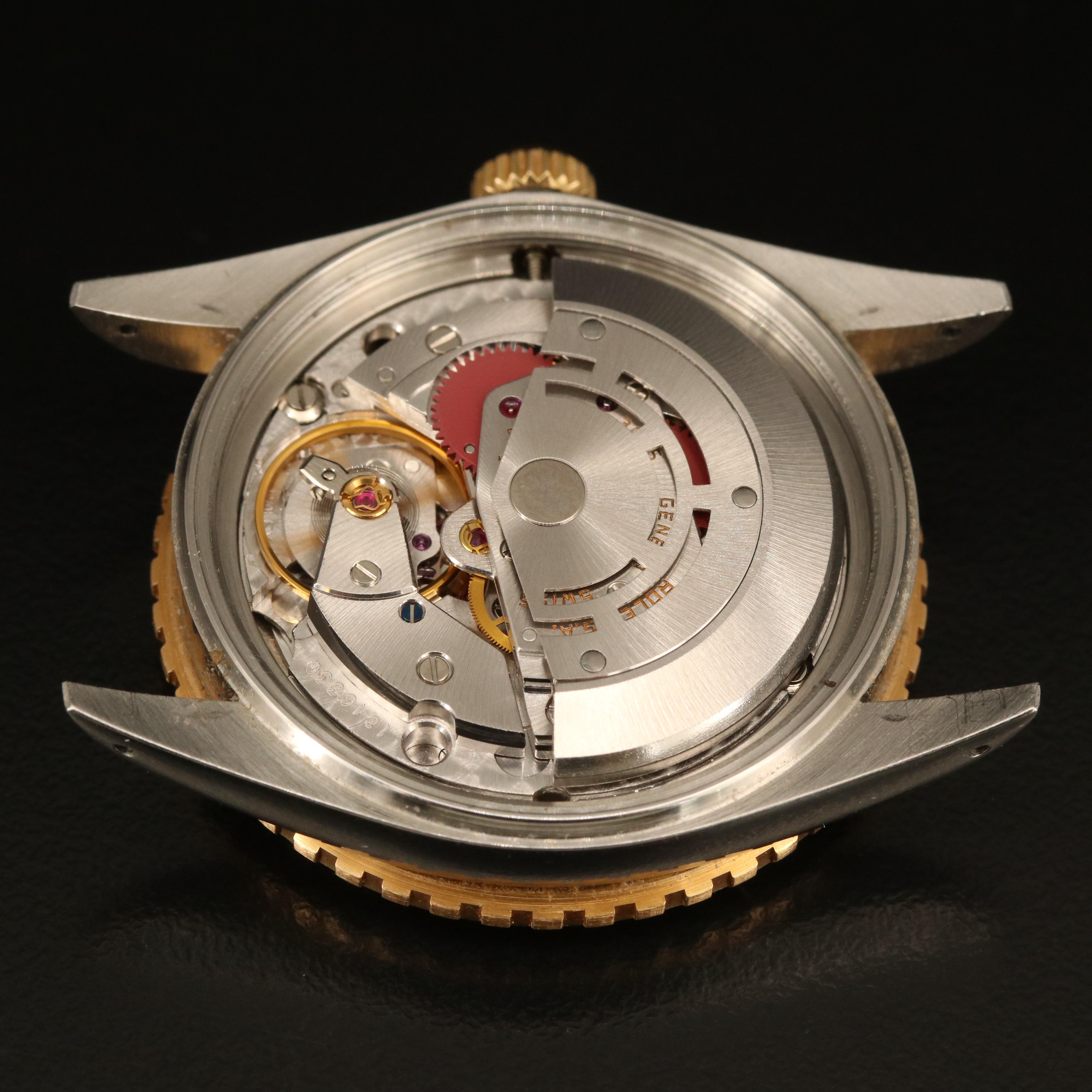 Rolex Oyster Perpetual Datejust Thunderbird Bezel and Diamond Dial Watch