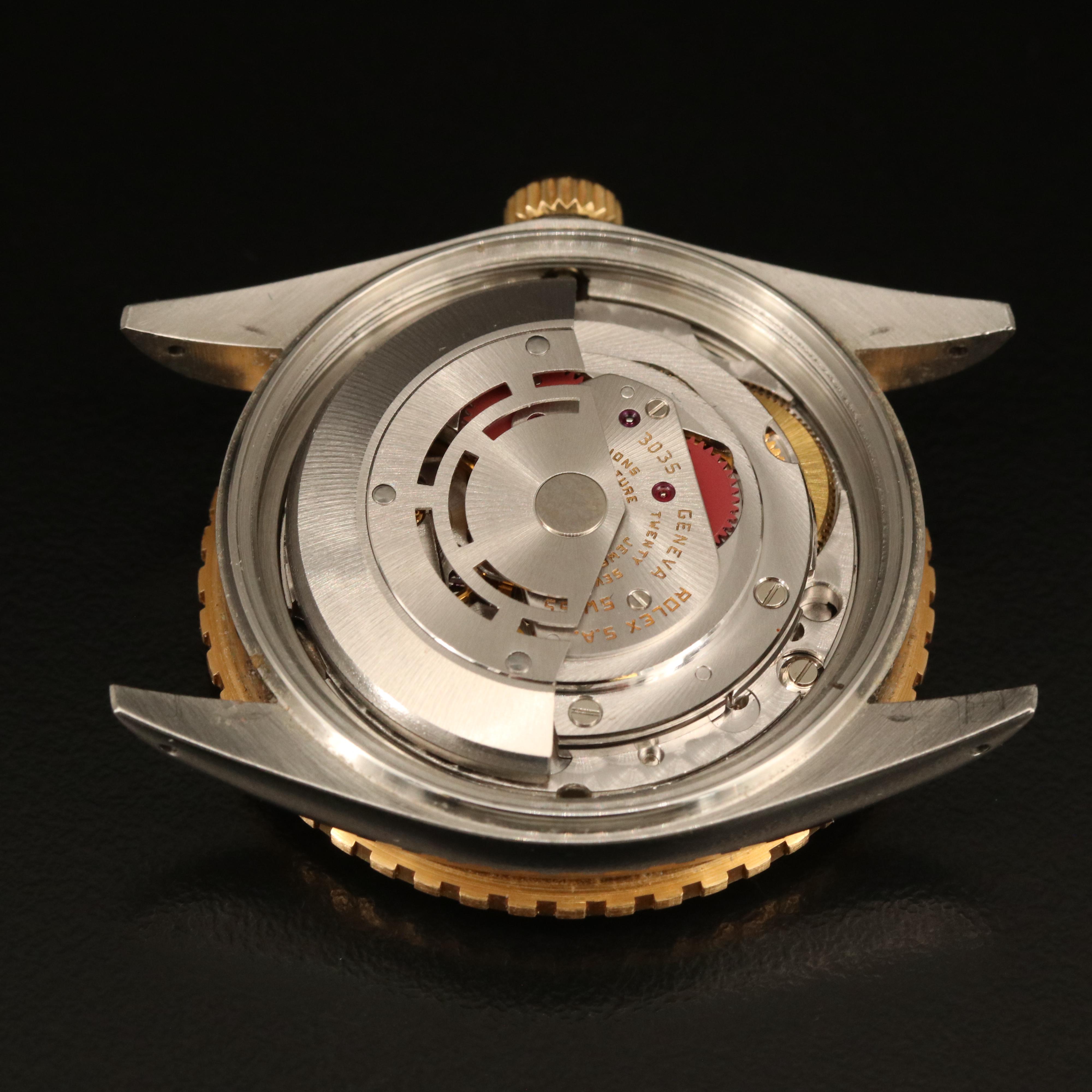 Rolex Oyster Perpetual Datejust Thunderbird Bezel and Diamond Dial Watch