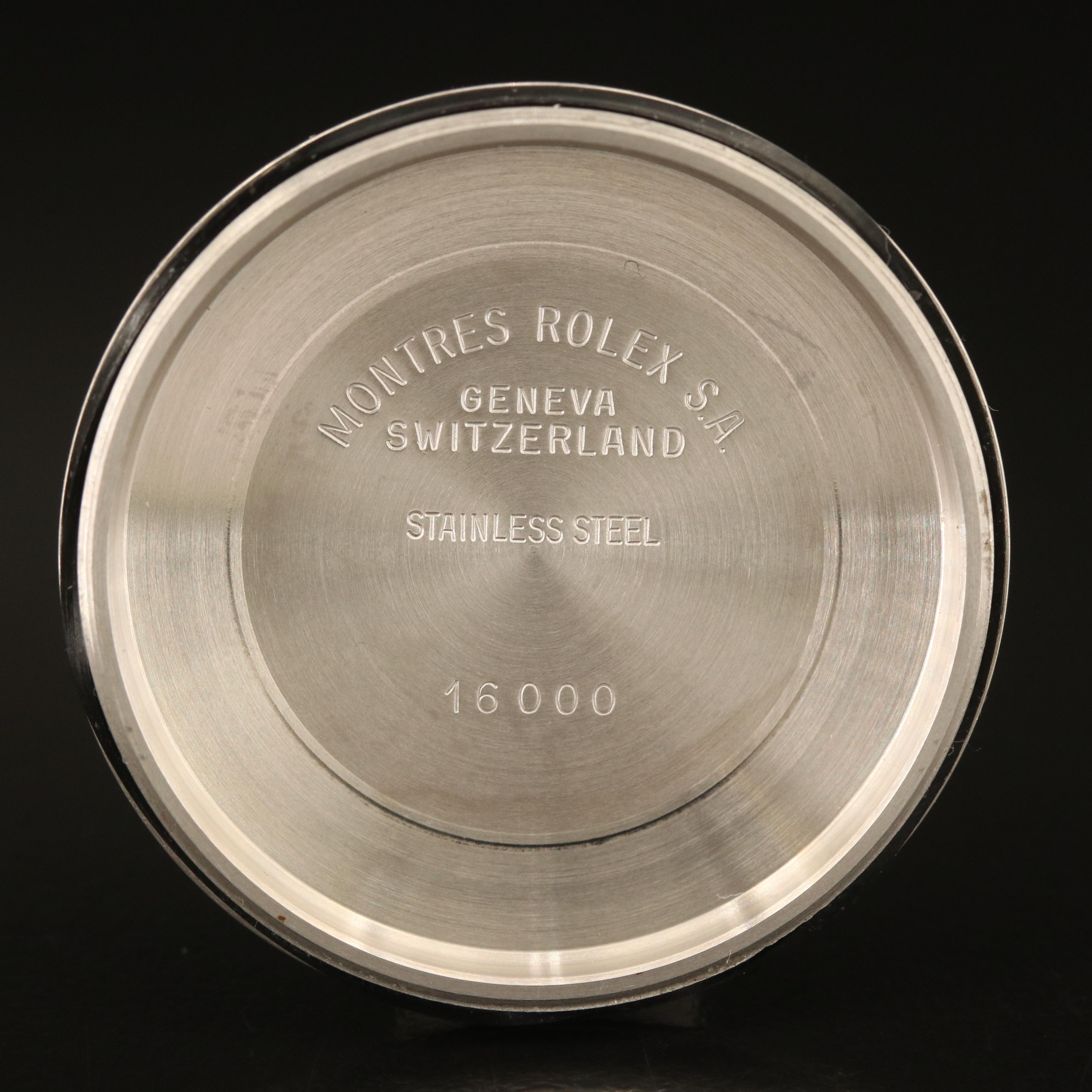 Rolex Oyster Perpetual Datejust Thunderbird Bezel and Diamond Dial Watch