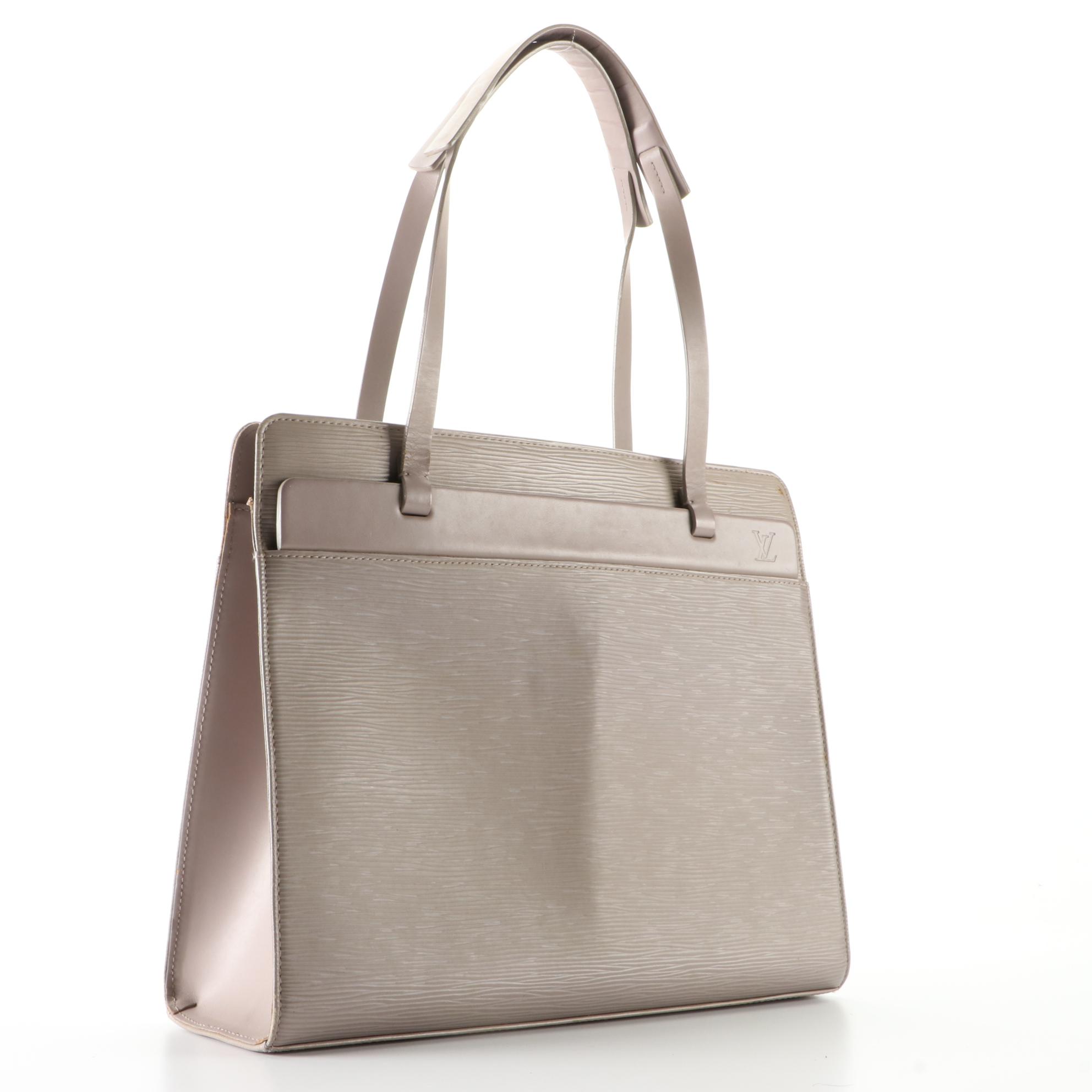 Louis Vuitton Croisette Tote Bag in Lilac Epi Leather