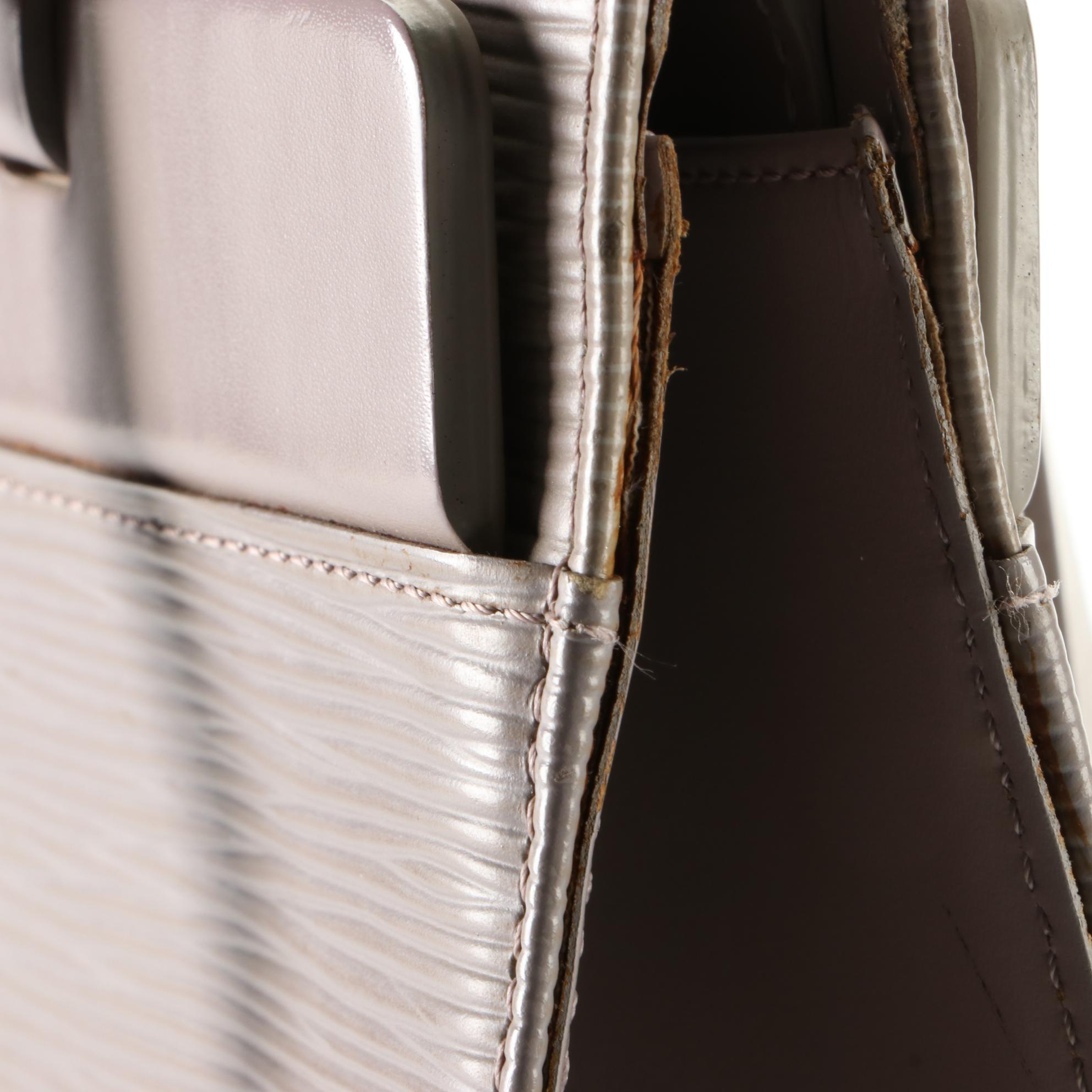 Louis Vuitton Croisette Tote Bag in Lilac Epi Leather