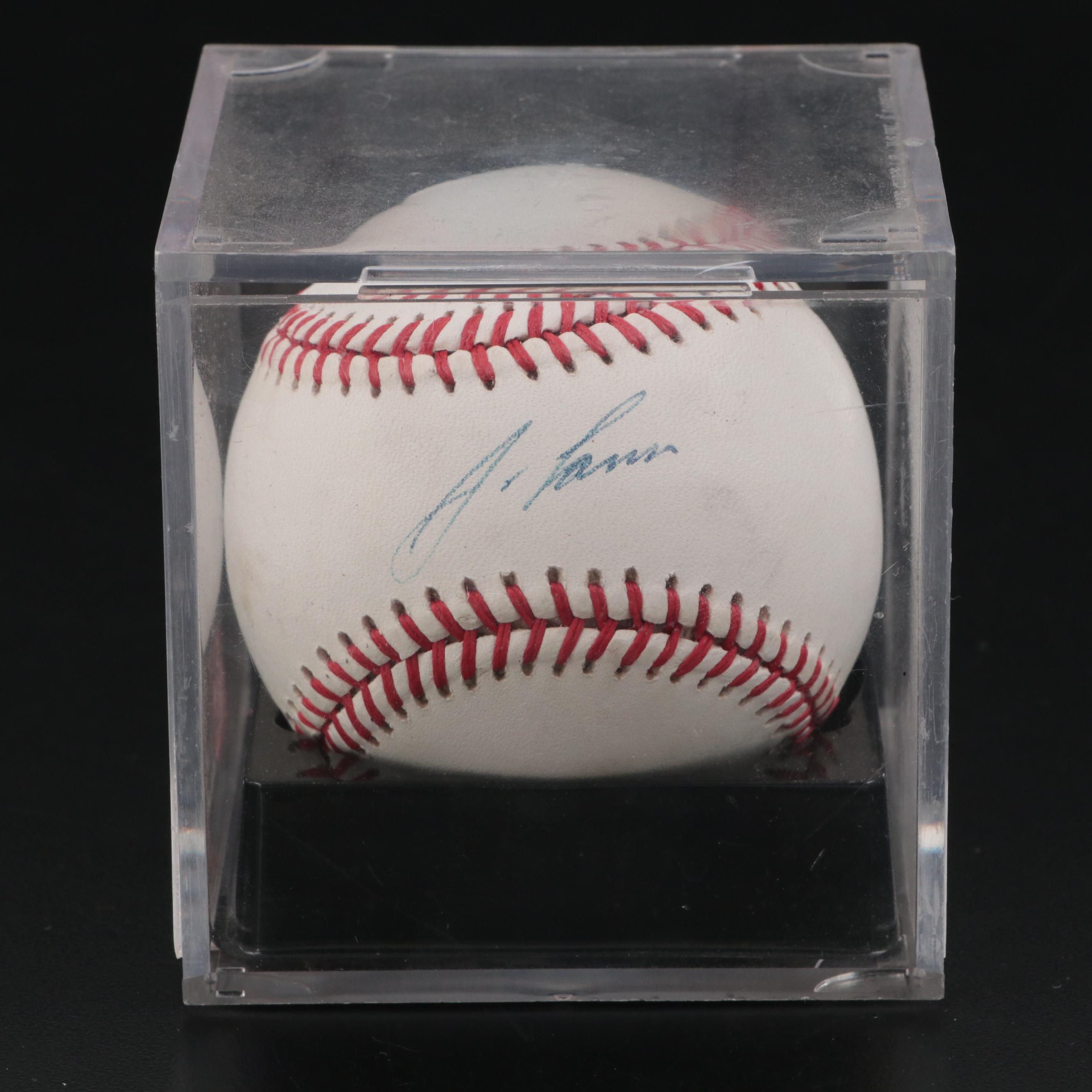 Jose Canseco Oakland Athletics Signed Rawlings American League Baseball