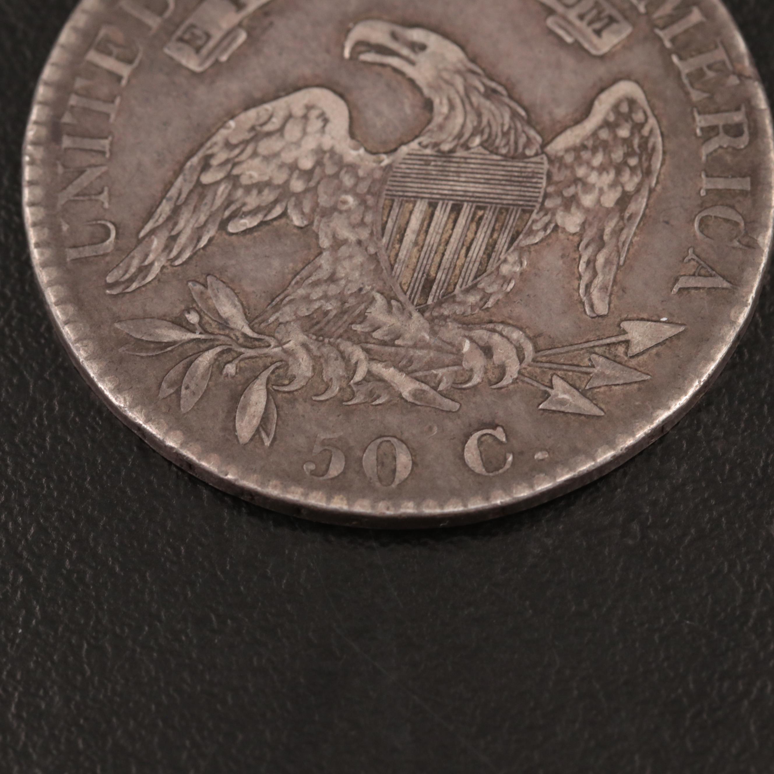 1822 Capped Bust Silver Half Dollar