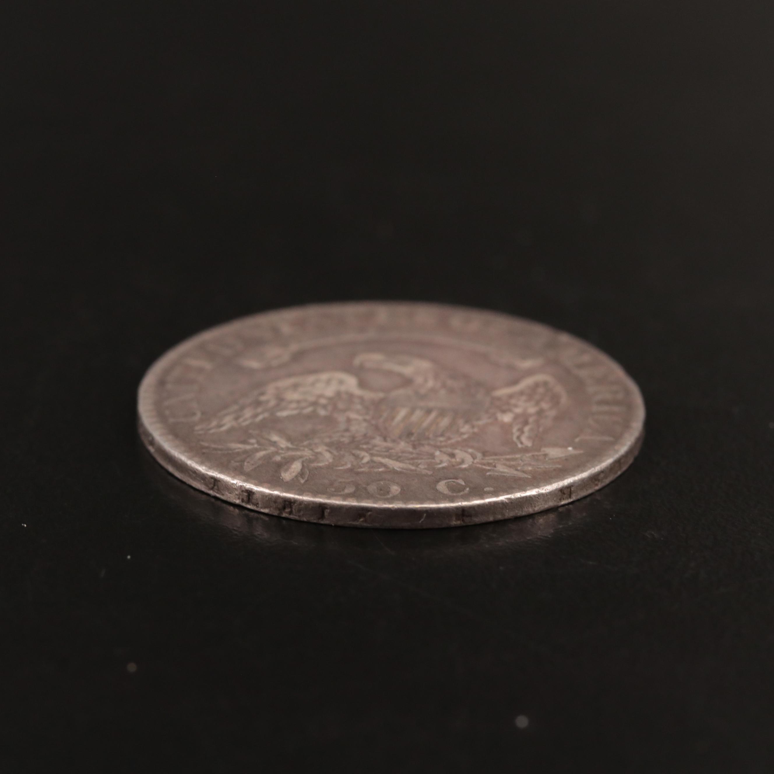 1822 Capped Bust Silver Half Dollar