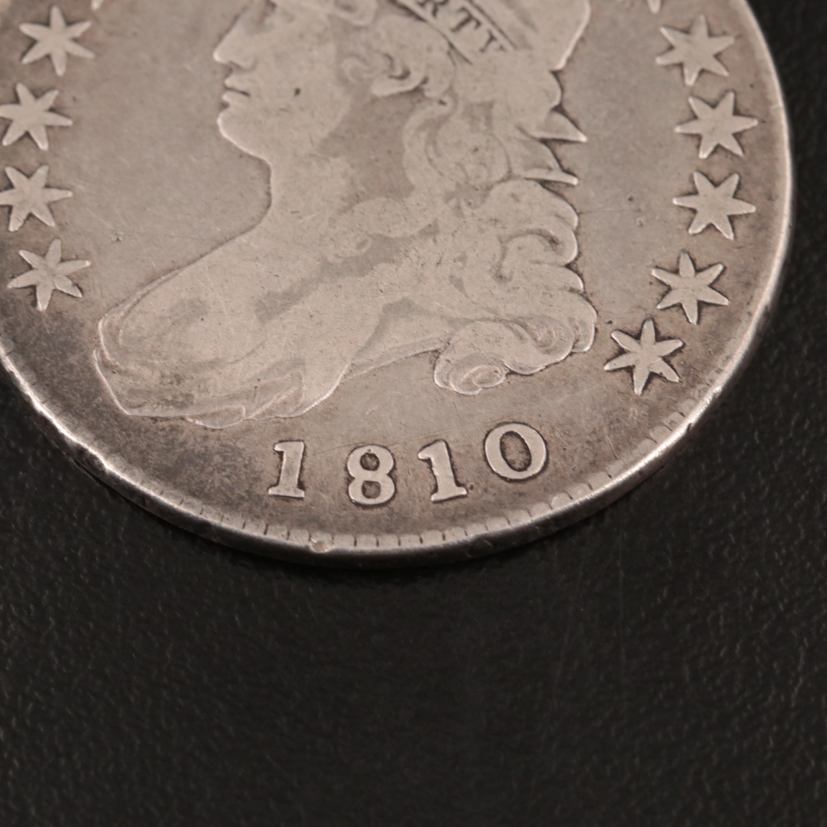 1810 Capped Bust Silver Half Dollar