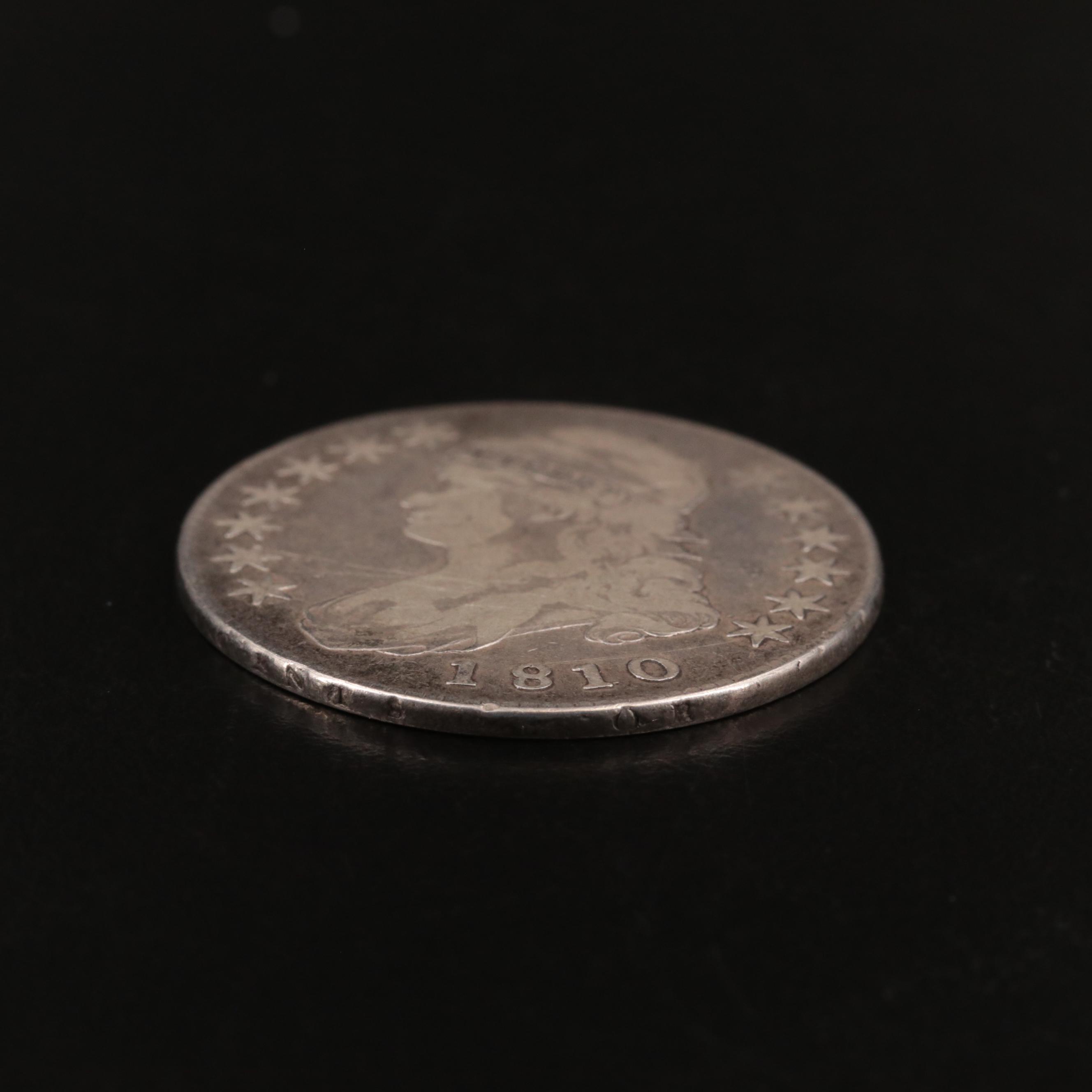 1810 Capped Bust Silver Half Dollar