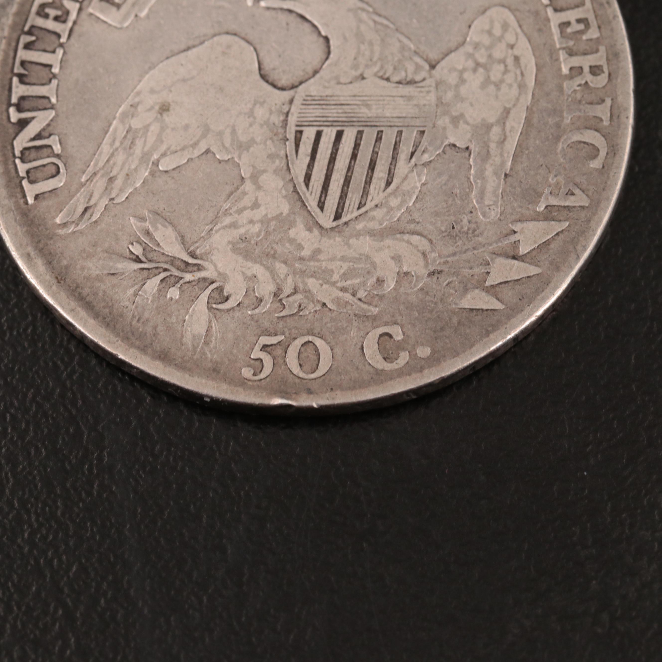 1810 Capped Bust Silver Half Dollar