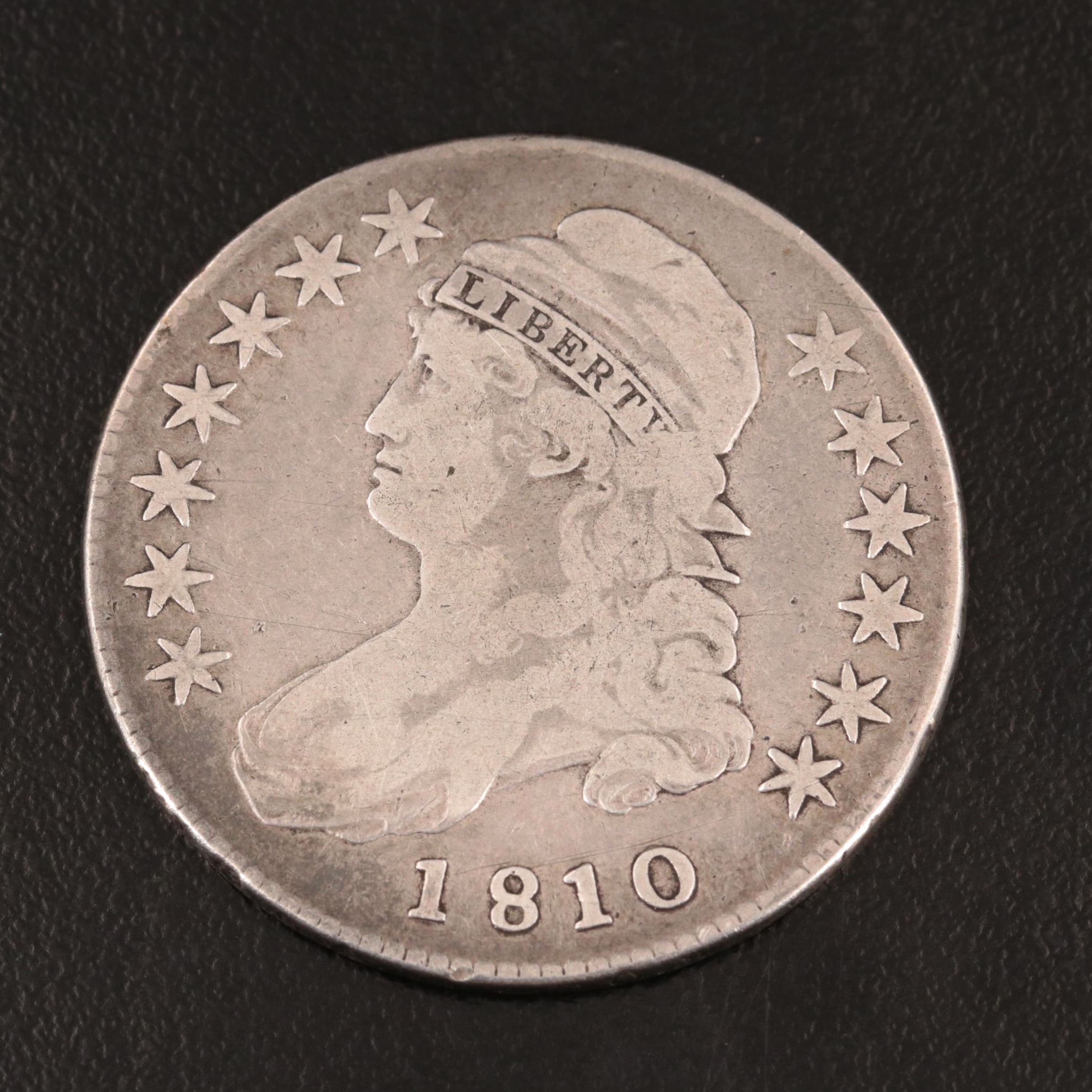 1810 Capped Bust Silver Half Dollar