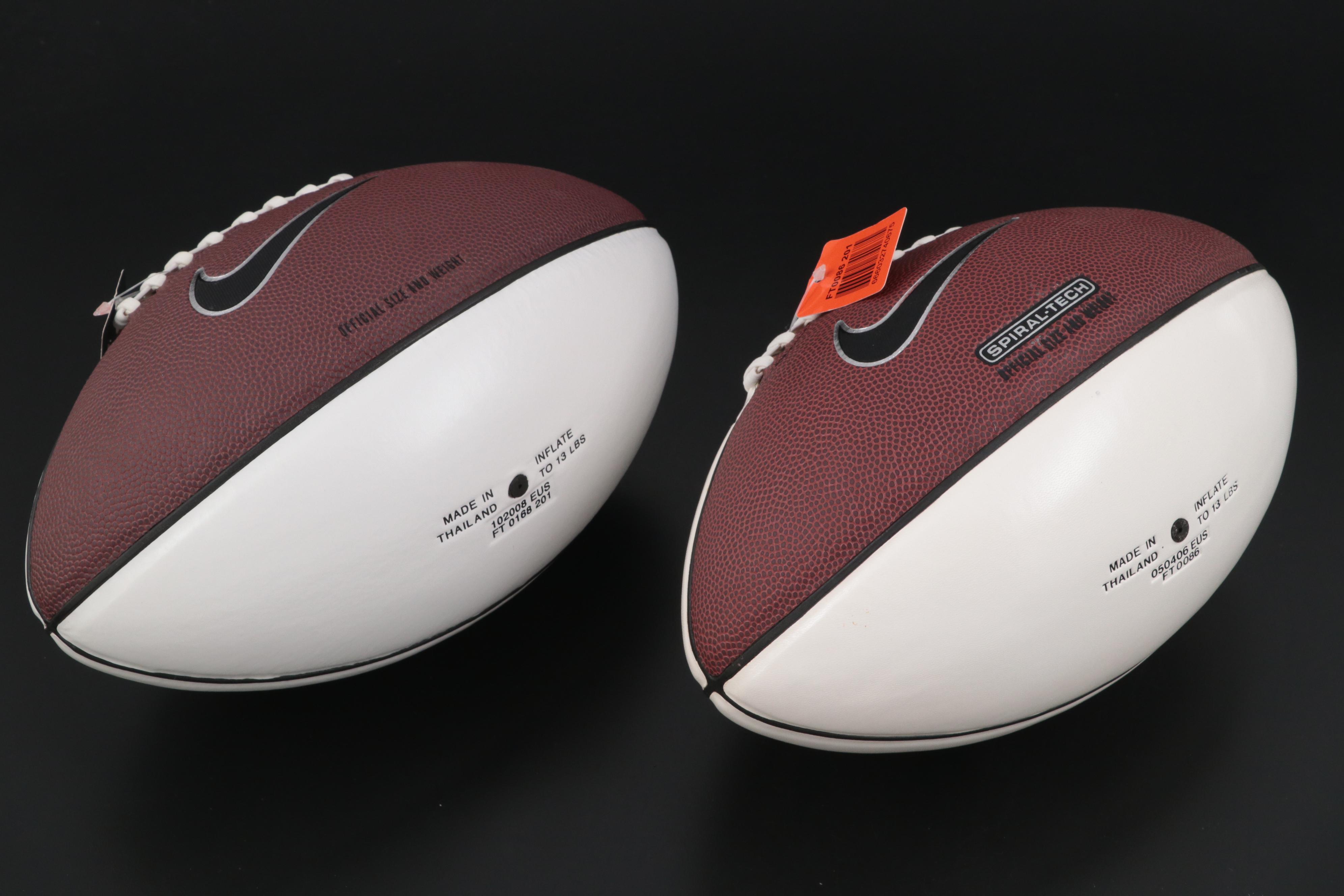 Green Bay Packers HOF Signed Footballs Including Gray, Knafelc and Martinkovic