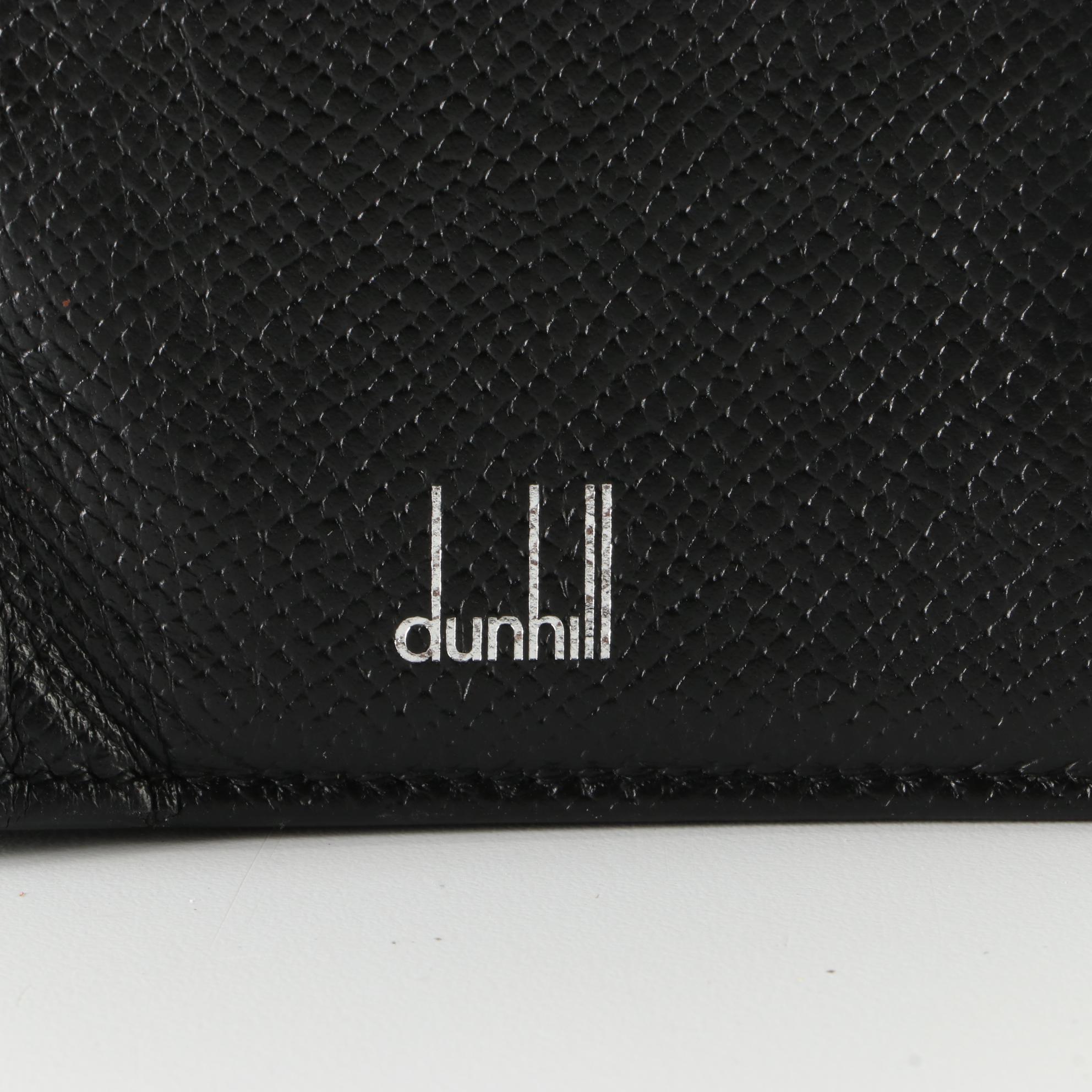 Dunhill Long Wallet in Textured Leather